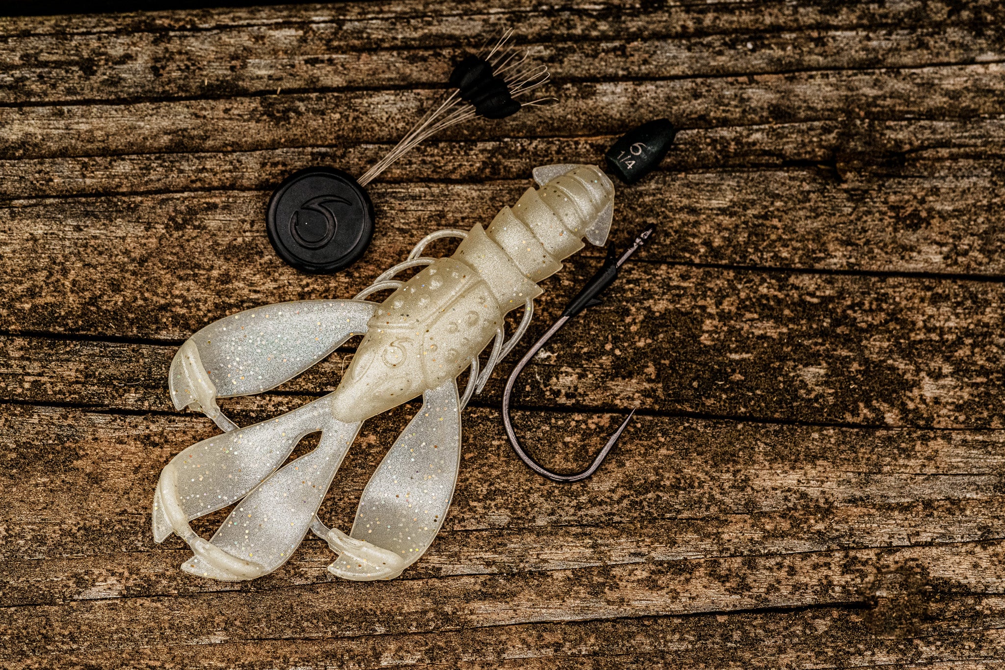 Congo Craw 3.8 - Platinum White - 6th Sense Fishing