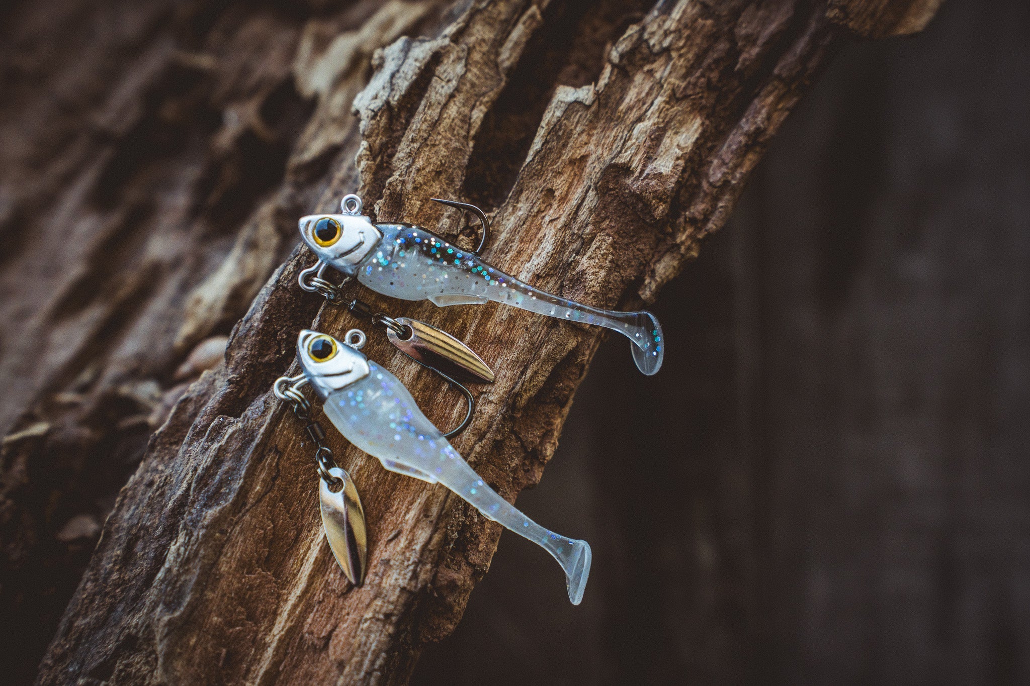 Pecos Underspin Jighead - Willow Version - Pro Minnow - 6th Sense Fishing