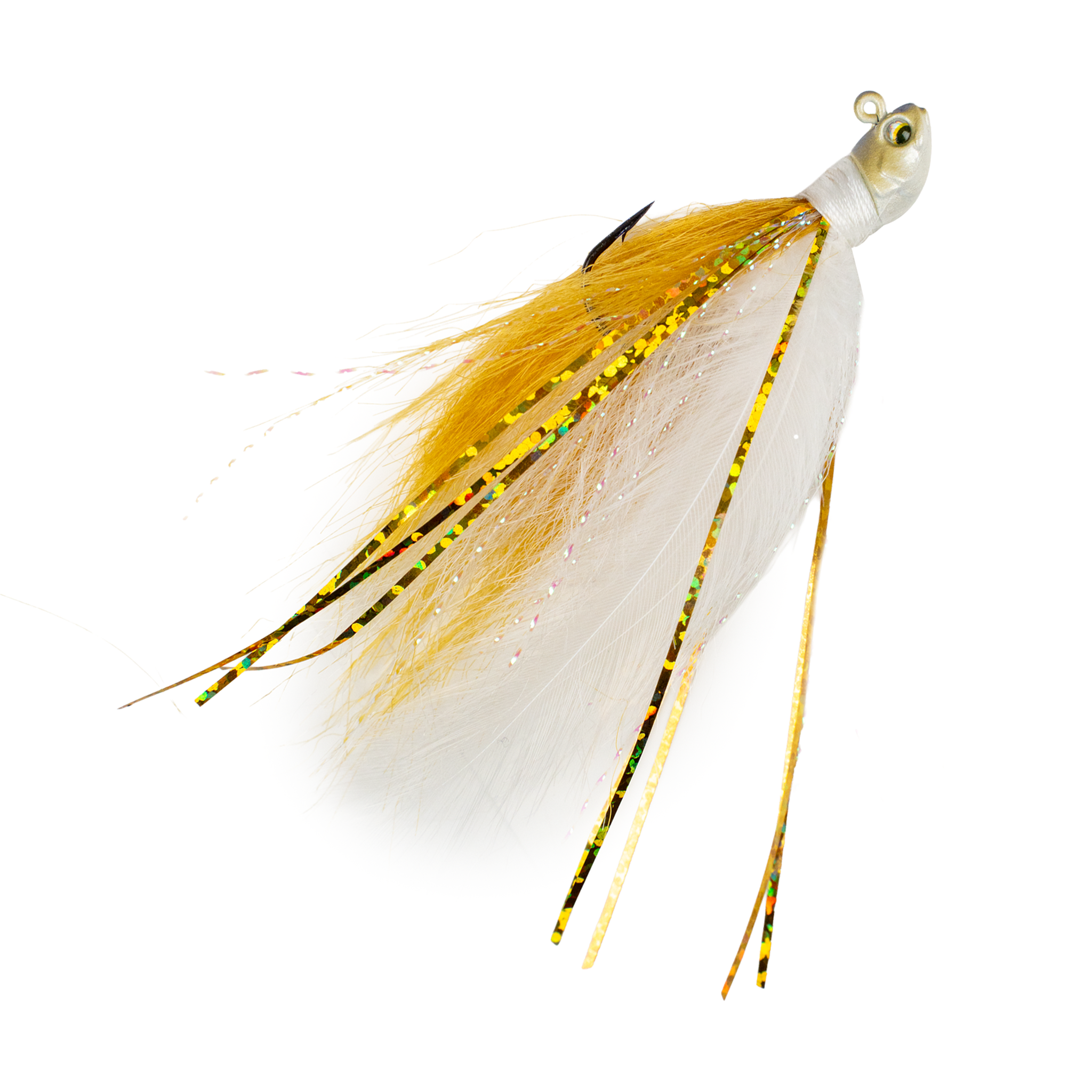 Finesse Flock Hair Jig - Gizzard Shad - 6th Sense Fishing