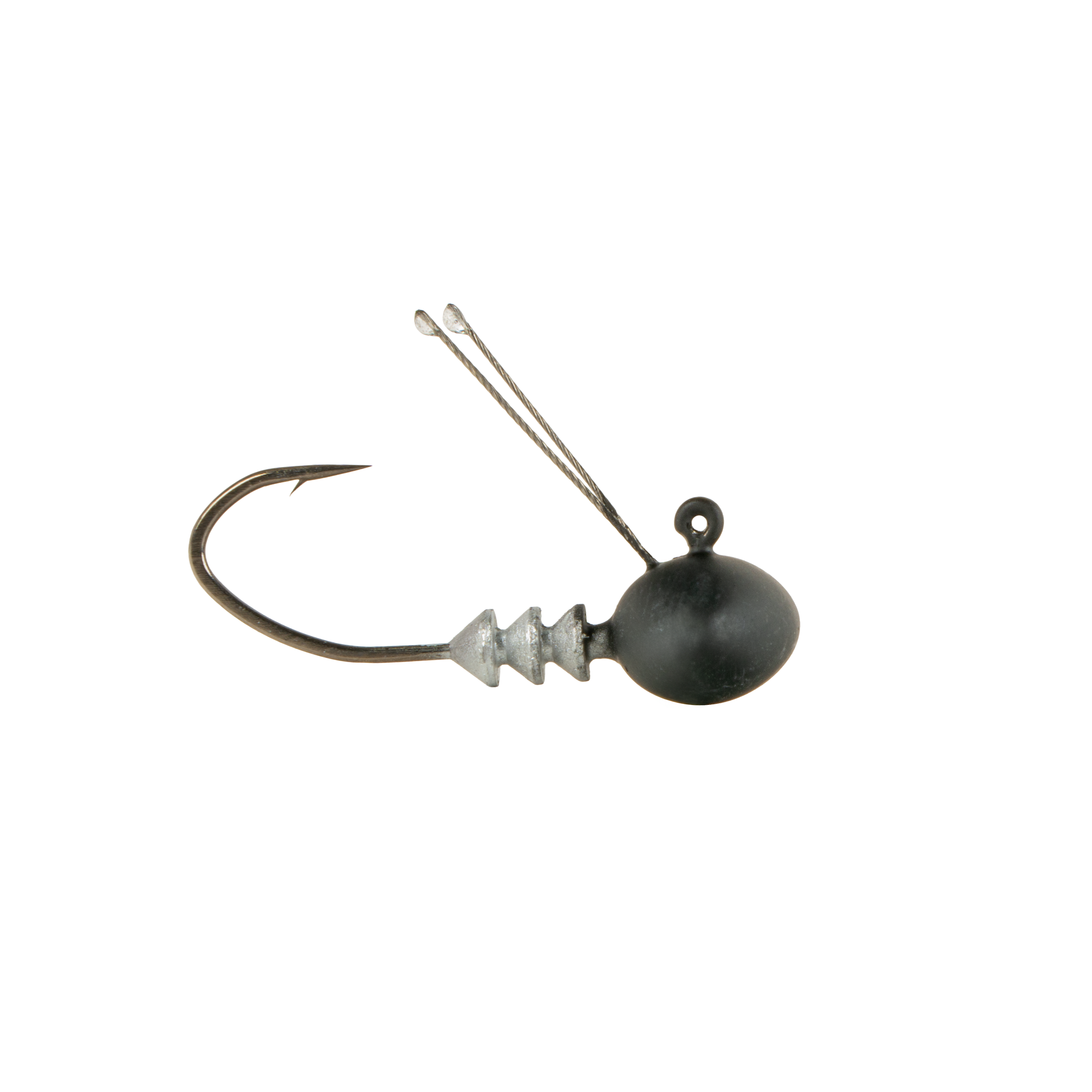 Ned Rig Football Head - Matte Black - 6th Sense Fishing