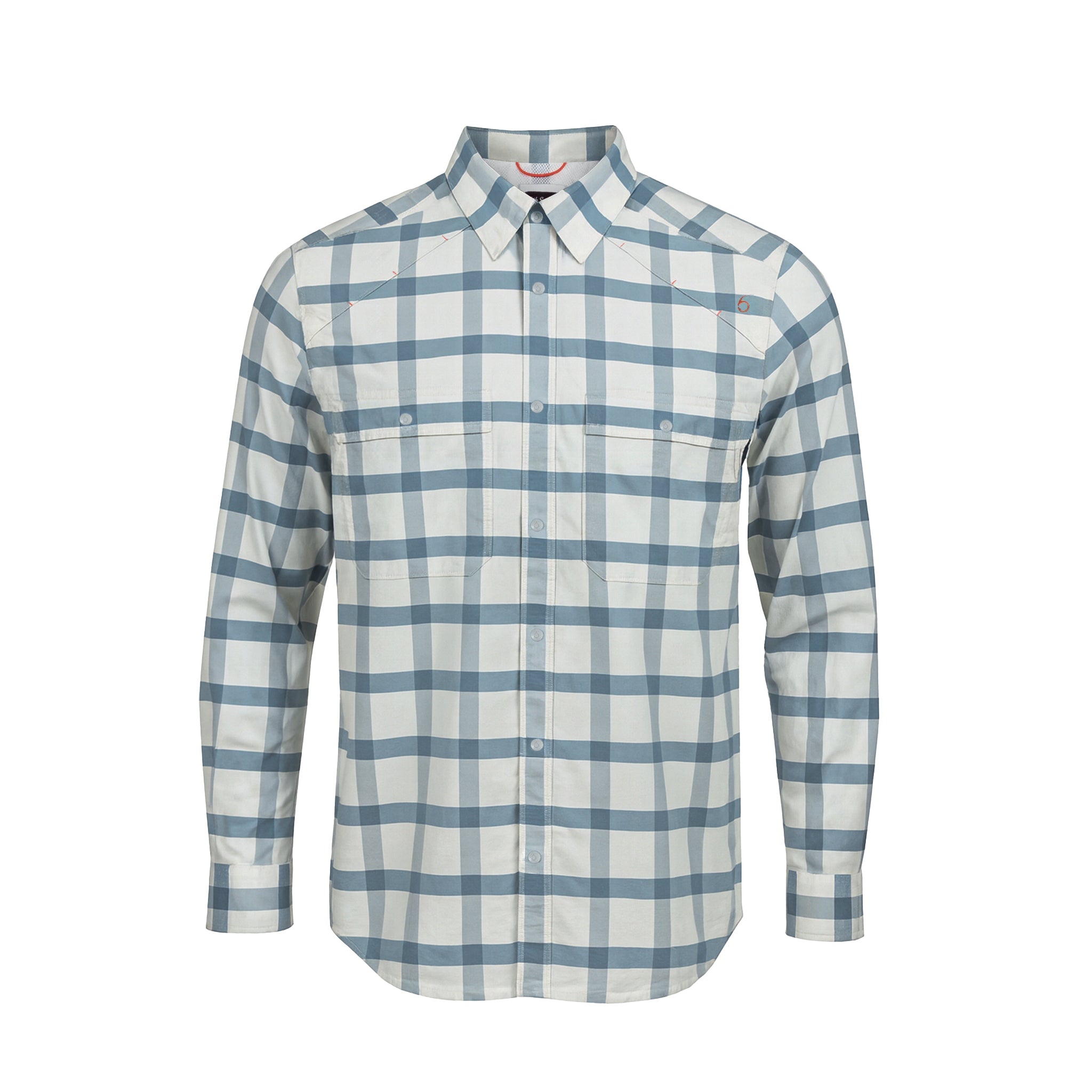 VICTIM 7SLEEVES CHECK SHIRTS チェックシャツ 七部袖 新品未使用 XL グラム シャペル レアセル 下鳥 安田美沙子 古着 ヴィンテージ White Dry Touch Woven Long Sleeve Check Shirt