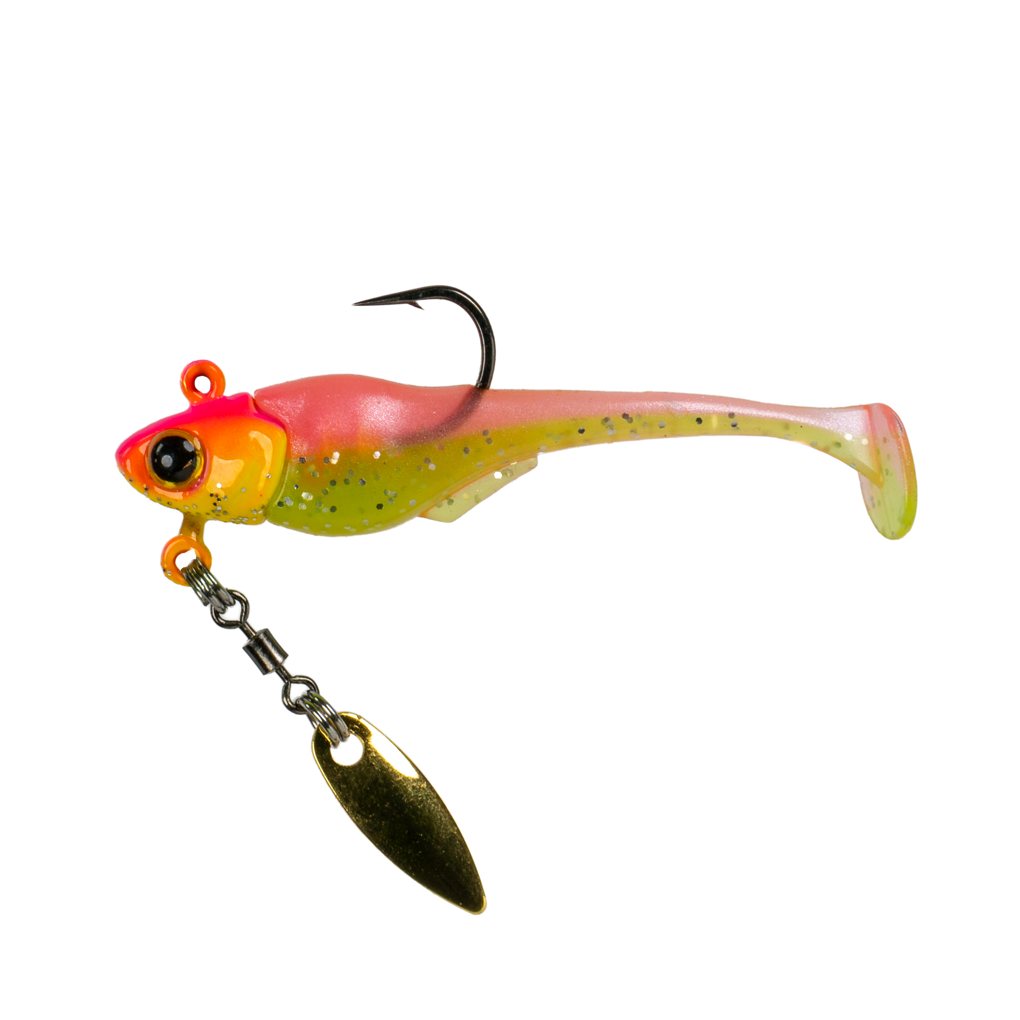Pecos Underspin Jighead - Willow Version - Pro Chicken - 6th Sense Fishing