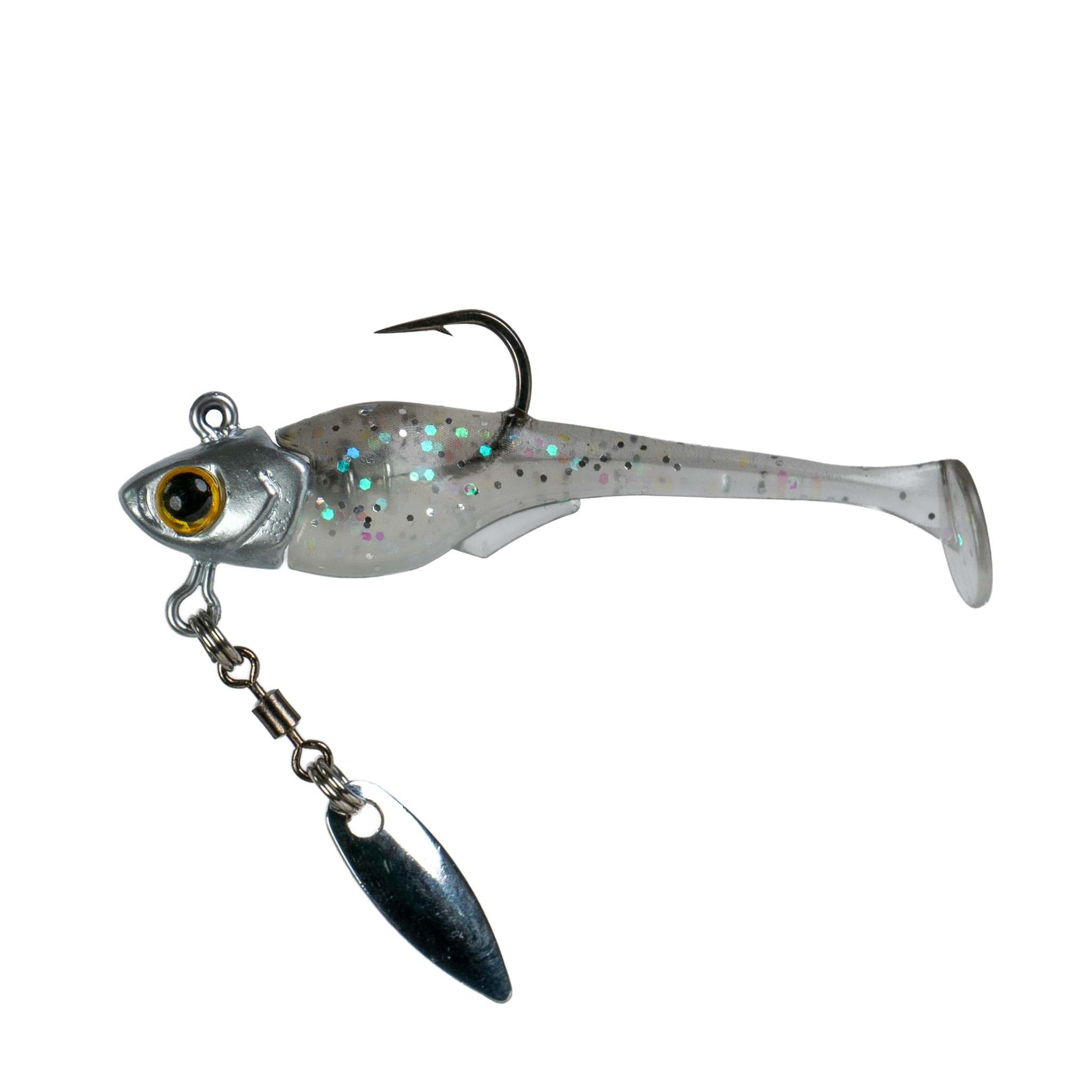 Pecos Underspin Jighead - Willow Version - Pro Minnow - 6th Sense Fishing