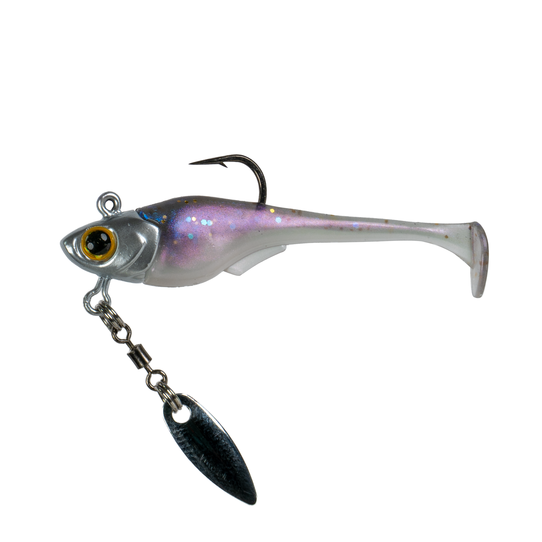 Pecos Underspin Jighead - Willow Version - Pro Shad - 6th Sense Fishing