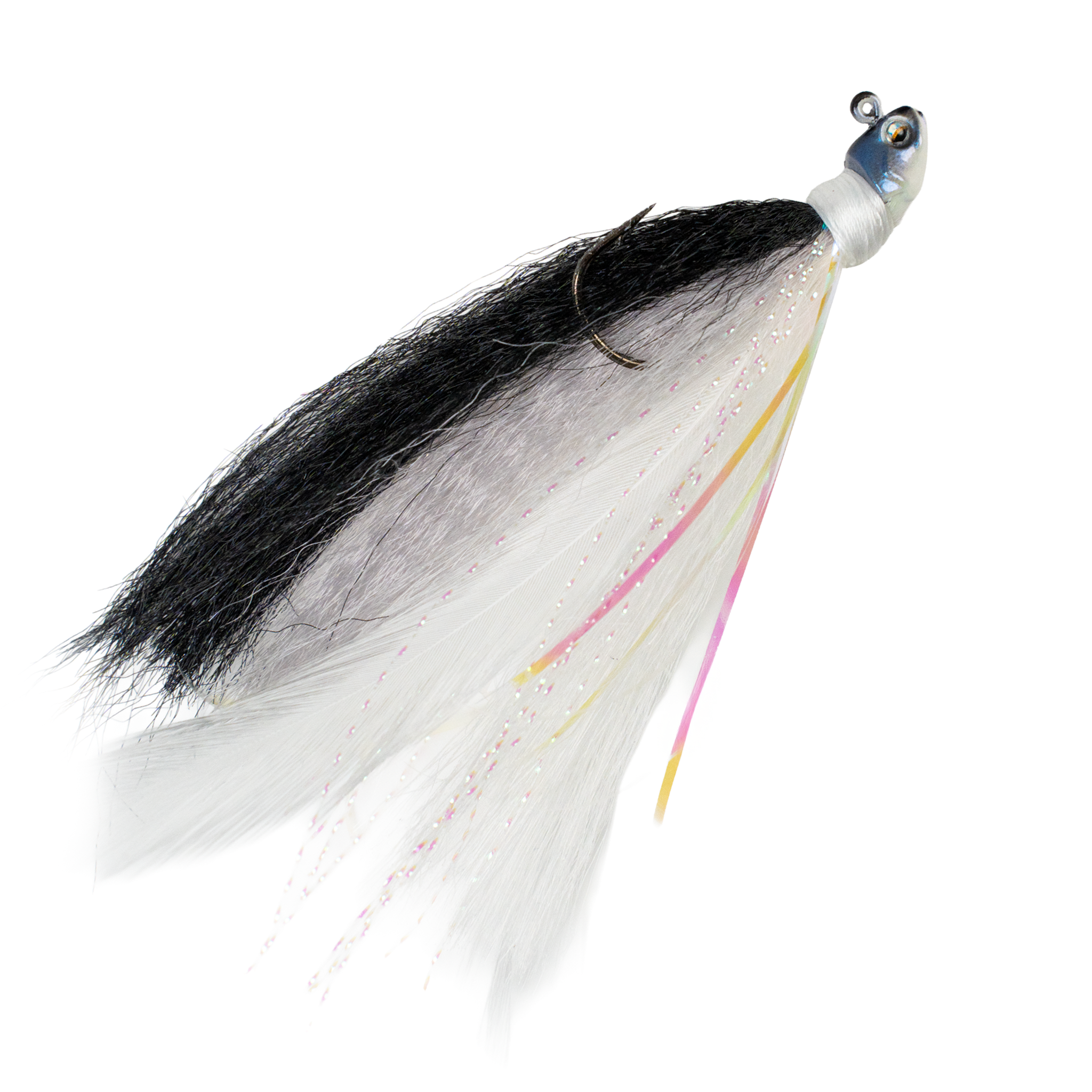Finesse Flock Hair Jig - Shad Ice - 6th Sense Fishing