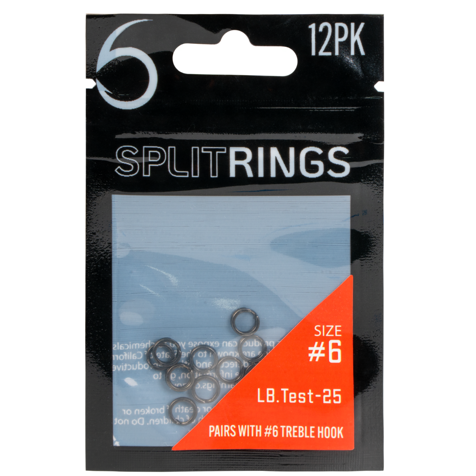 Replacement Split Rings - 6th Sense Fishing