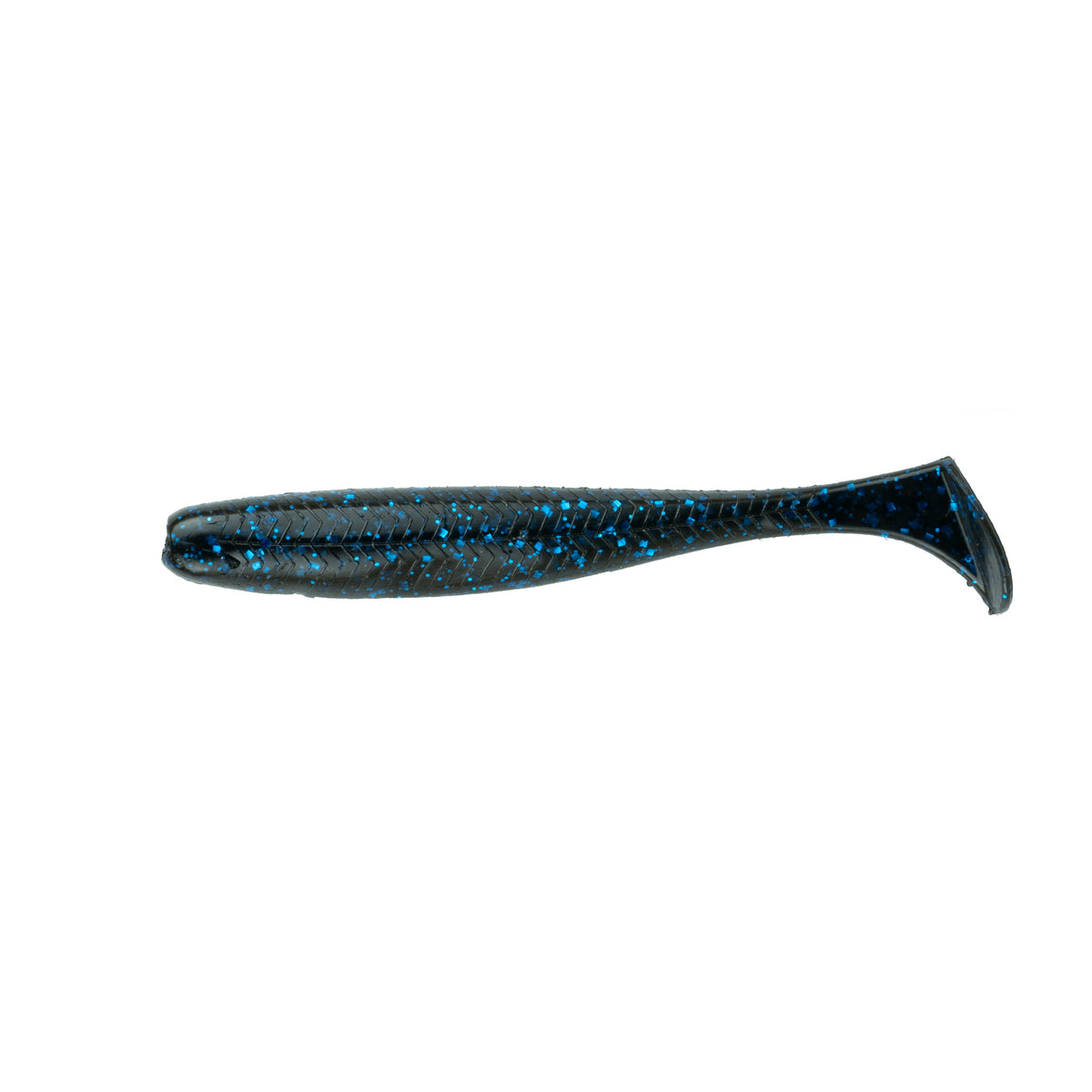 6th Sense Fishing - Soft Plastics - Divine Swimbait - Black N Blue Flake