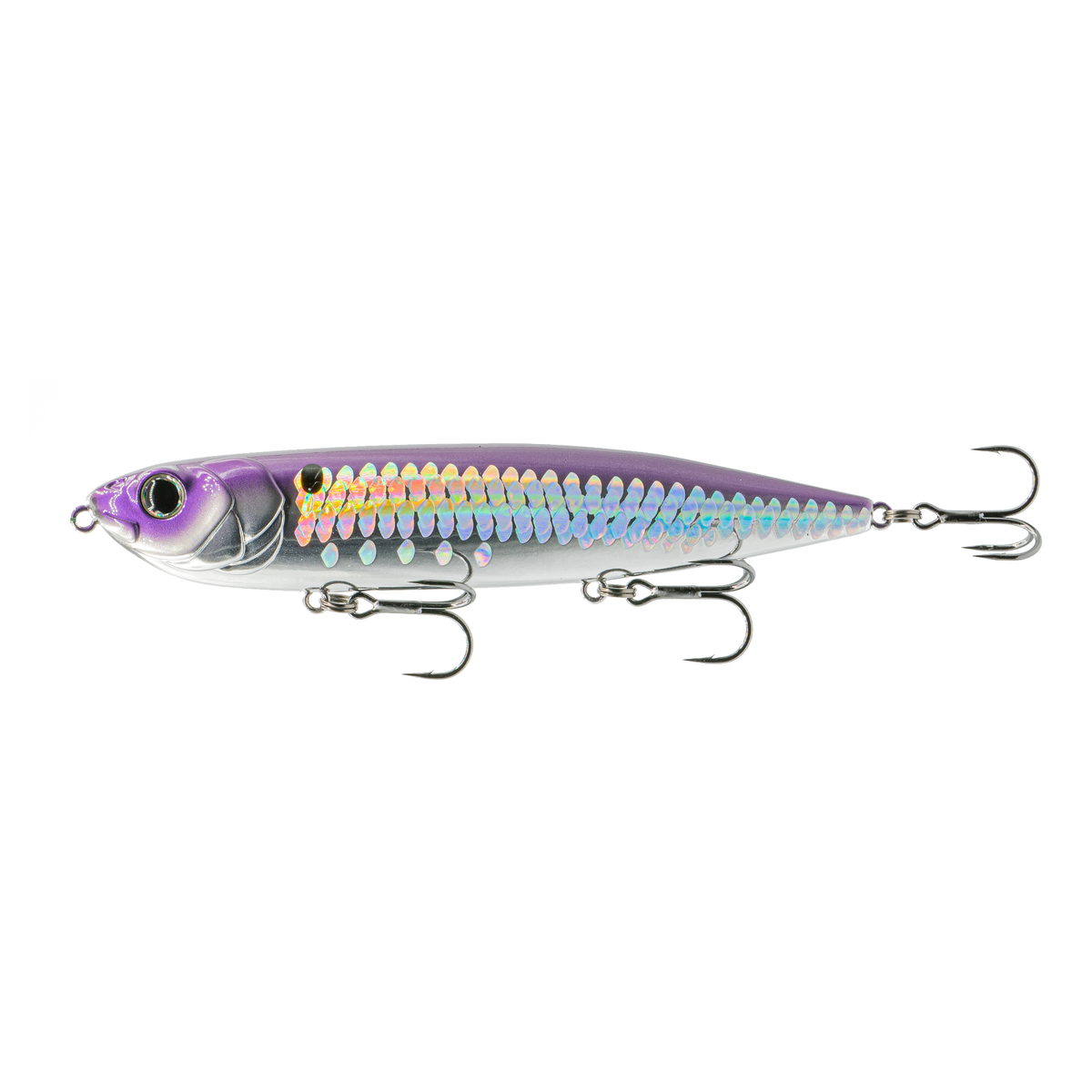 archeage fishing lure Magnum CatWalk - Chrome Blast Topwater Lure