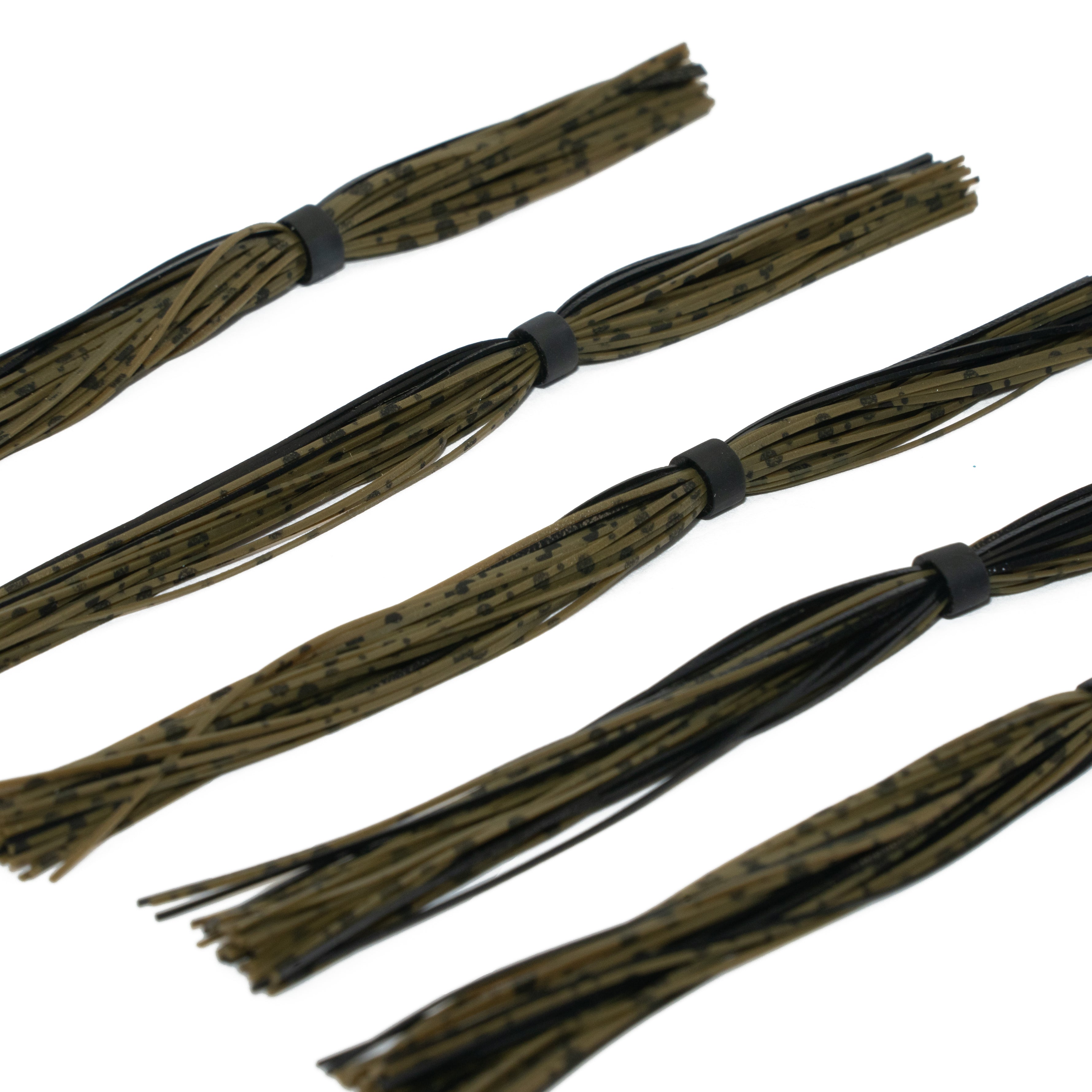 Silicone Skirt - Green Pumpkin Black - 6th Sense Fishing