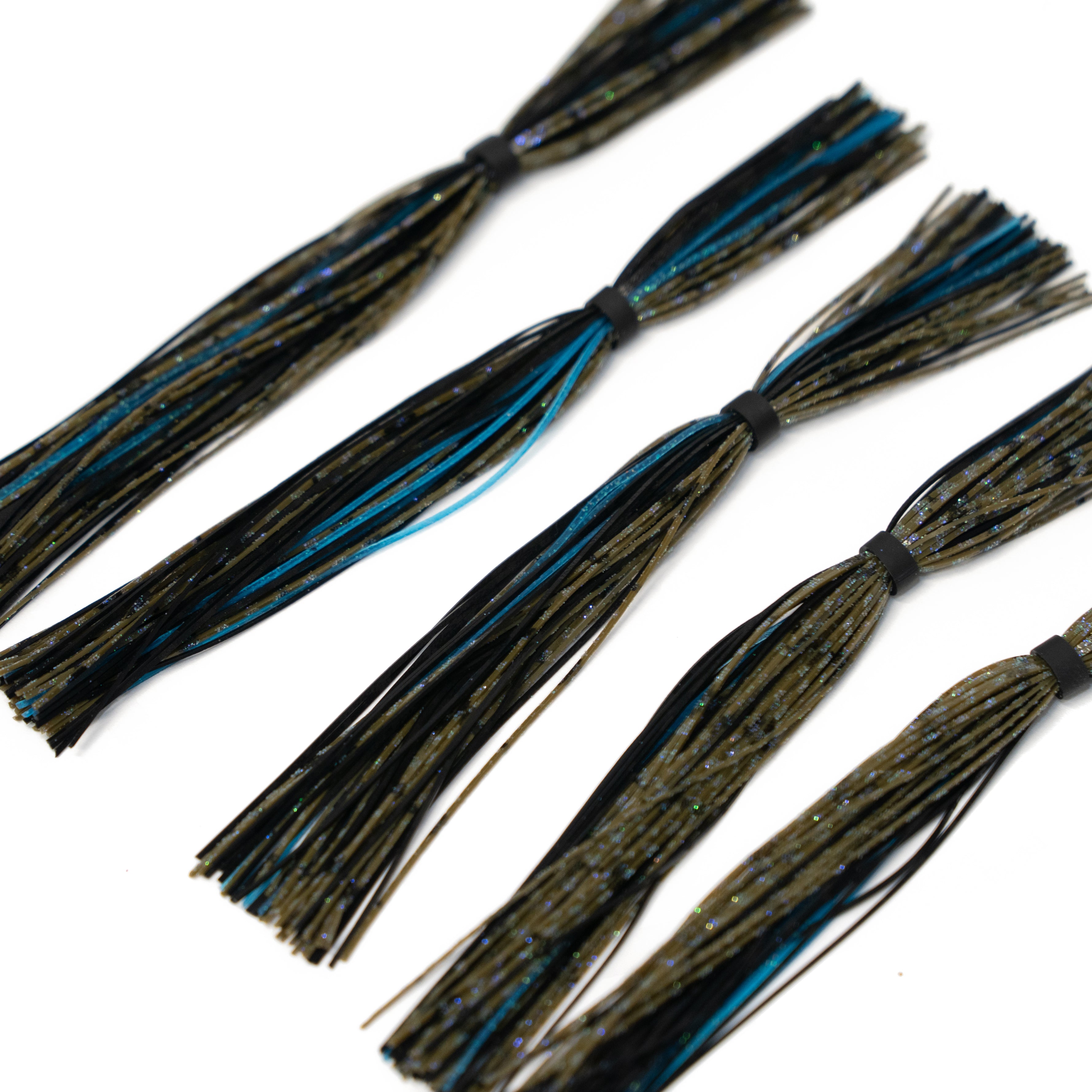 Silicone Skirt - Dark Okeechobee Craw - 6th Sense Fishing