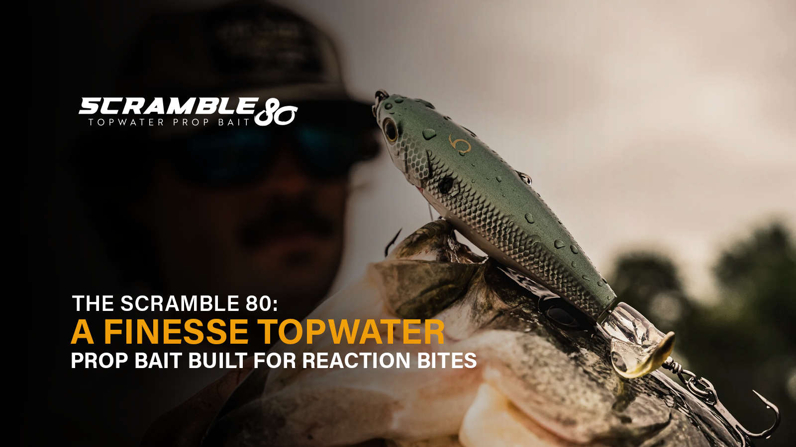 The Scramble 80: A Finesse Topwater Prop Bait Built for Reaction Bites