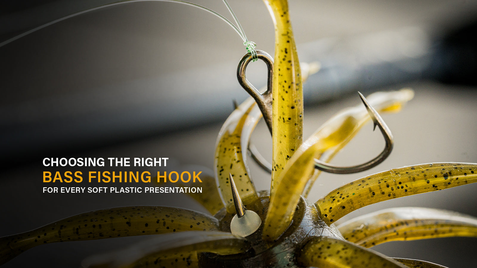 Choosing the Right Bass Fishing Hook for Every Soft Plastic Presentation