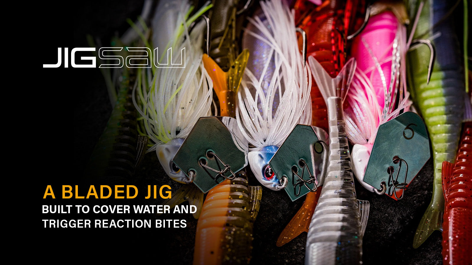 The JigSaw: A Bladed Jig Built to Cover Water and Trigger Reaction Bites