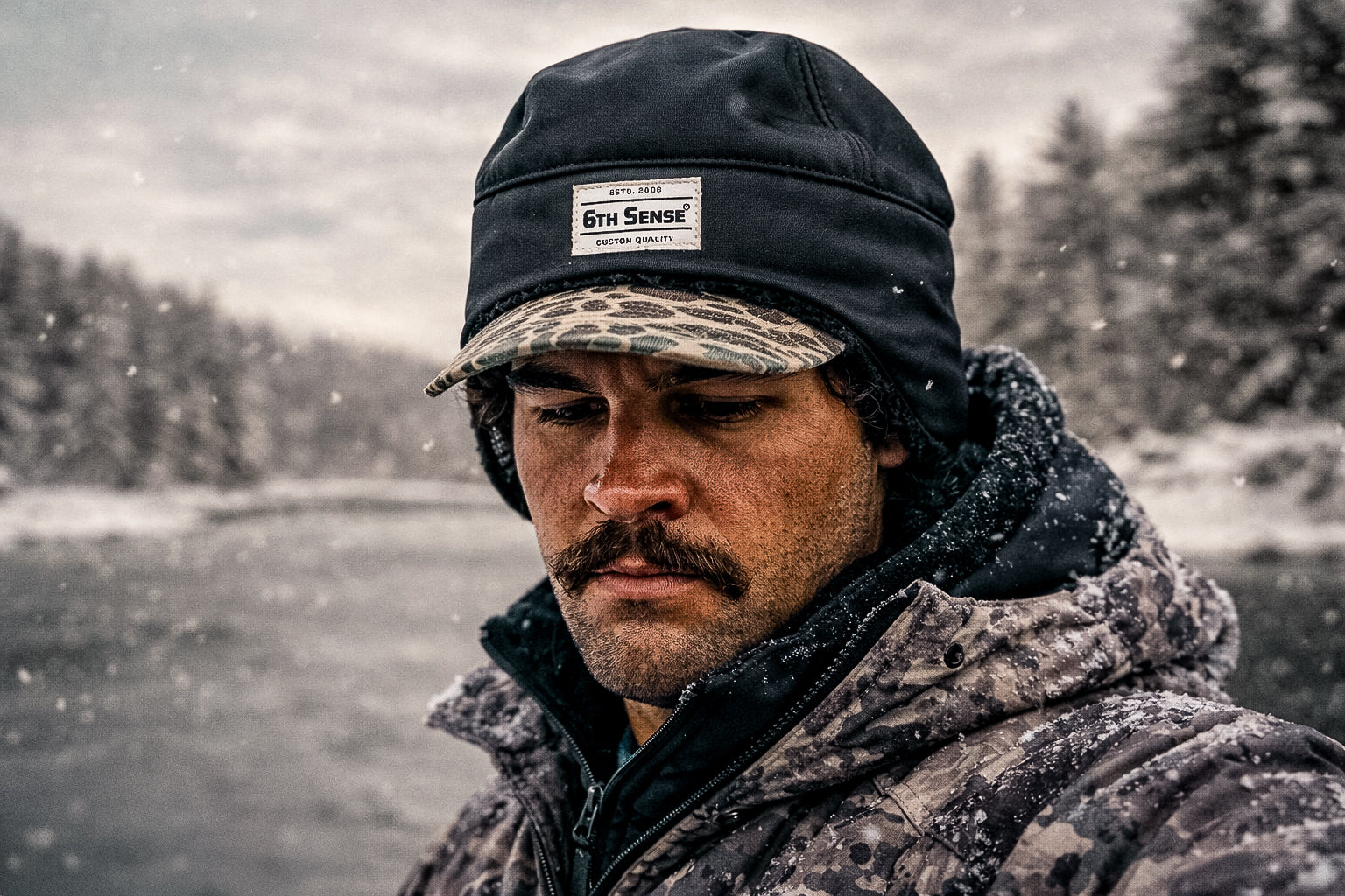 IceWood Beanie - Black – 6th Sense Fishing