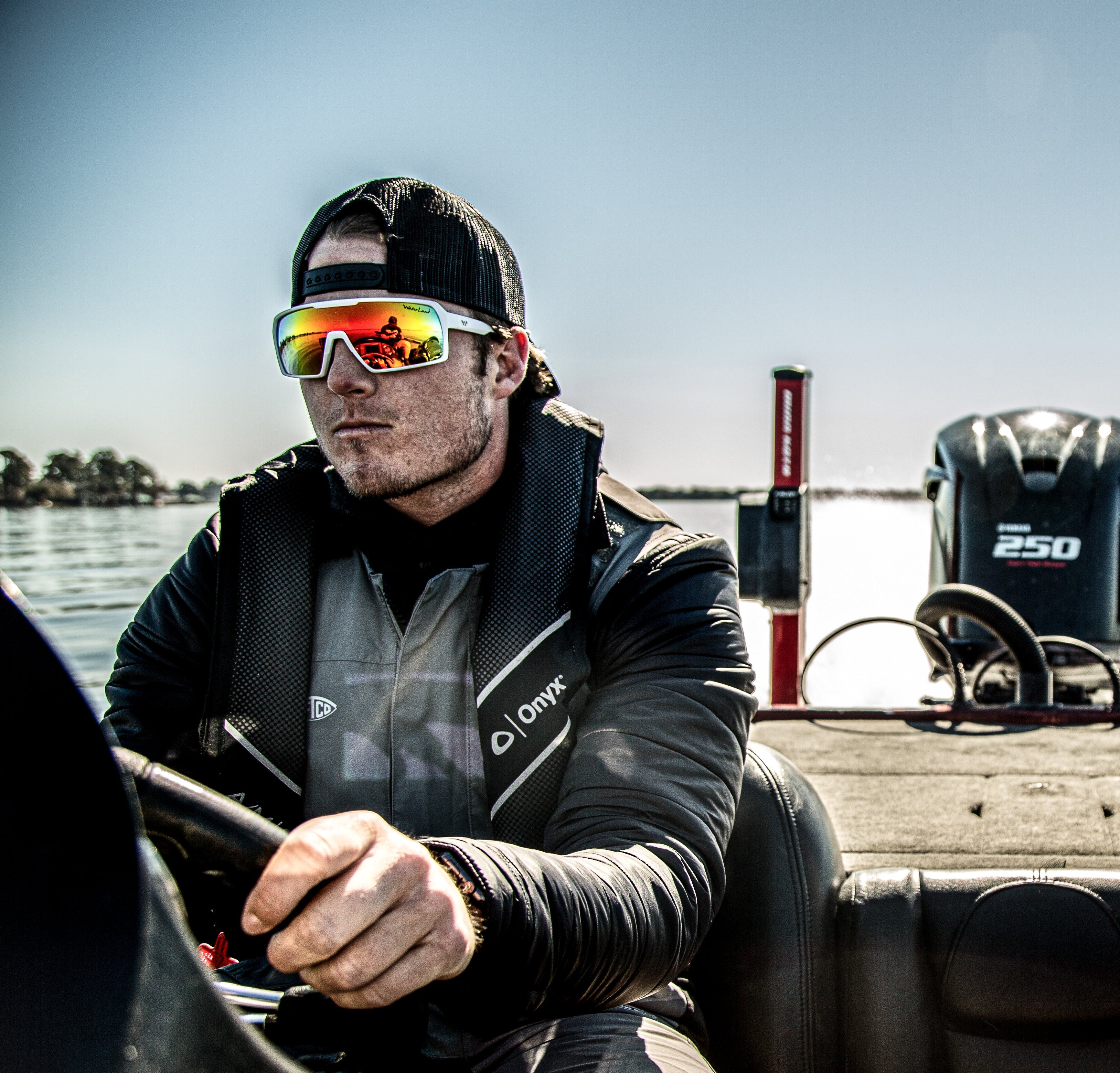 WaterLand Polarized Sunglasses - Catchem - White – 6th Sense Fishing