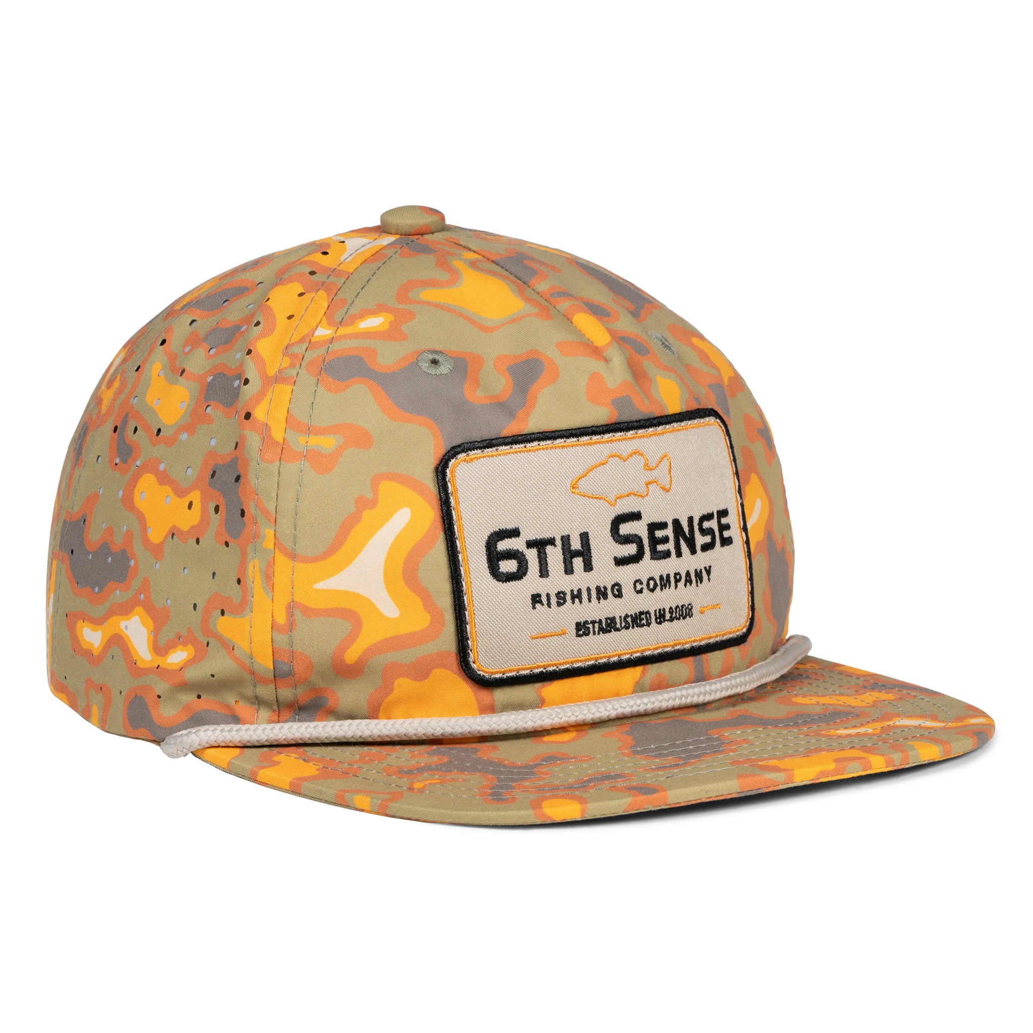 6th Sense Premium Snapbak Hats | The Marina™ - Outline/Cascadia
