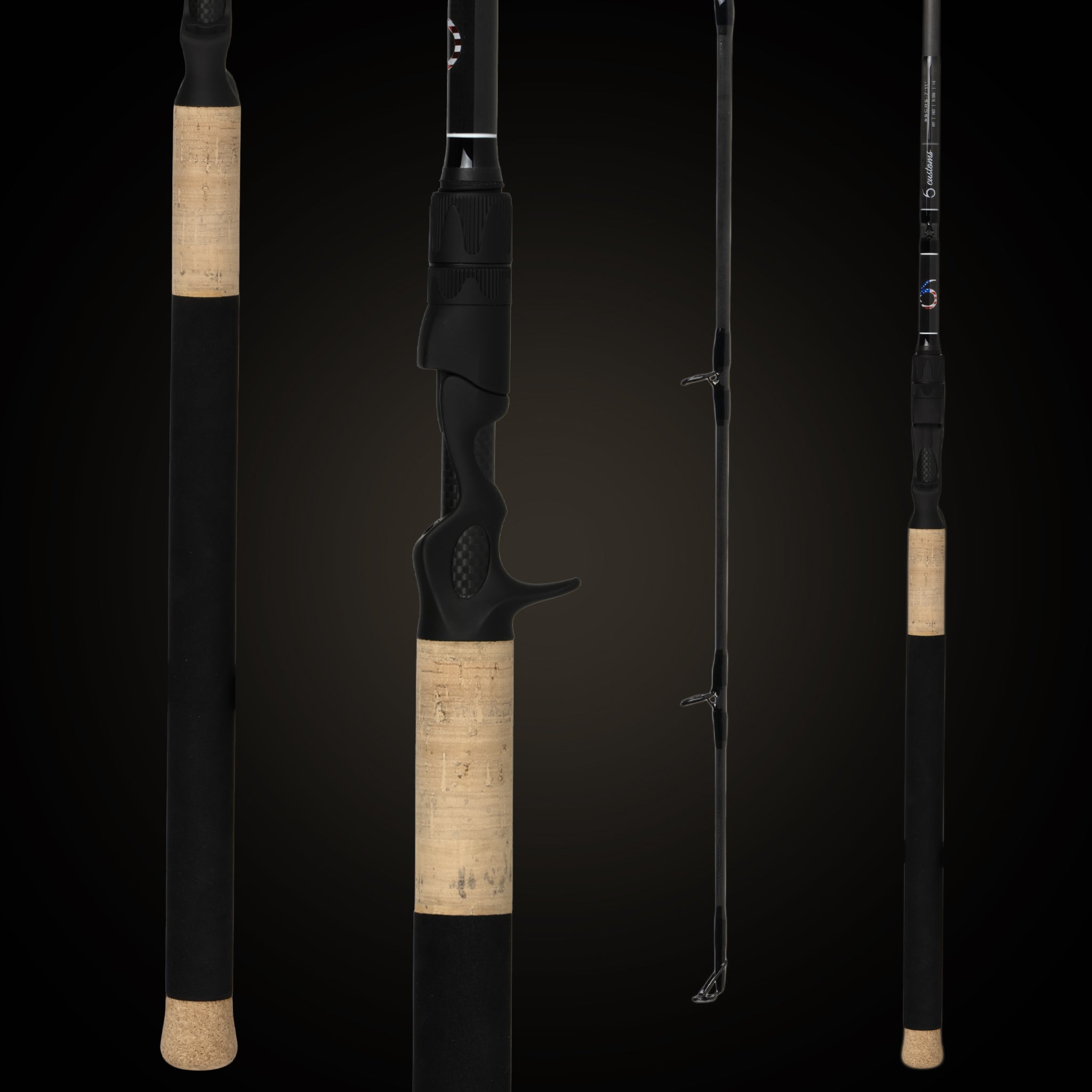 6th Sense Fishing - USA Series Casting Rod - 7'11 Mag Heavy, Fast