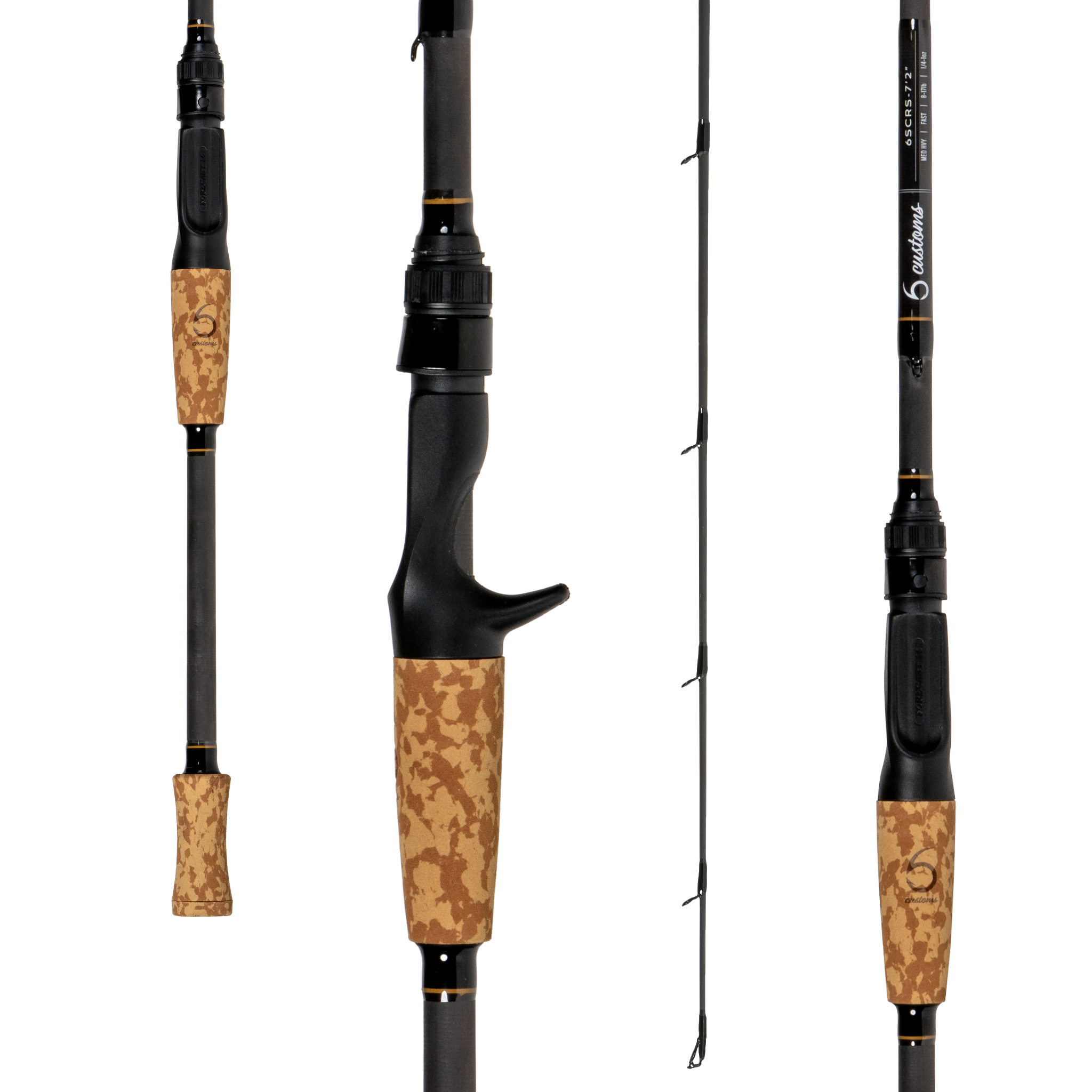 6 Customs - 7'2" Medium Heavy, Fast (Casting)