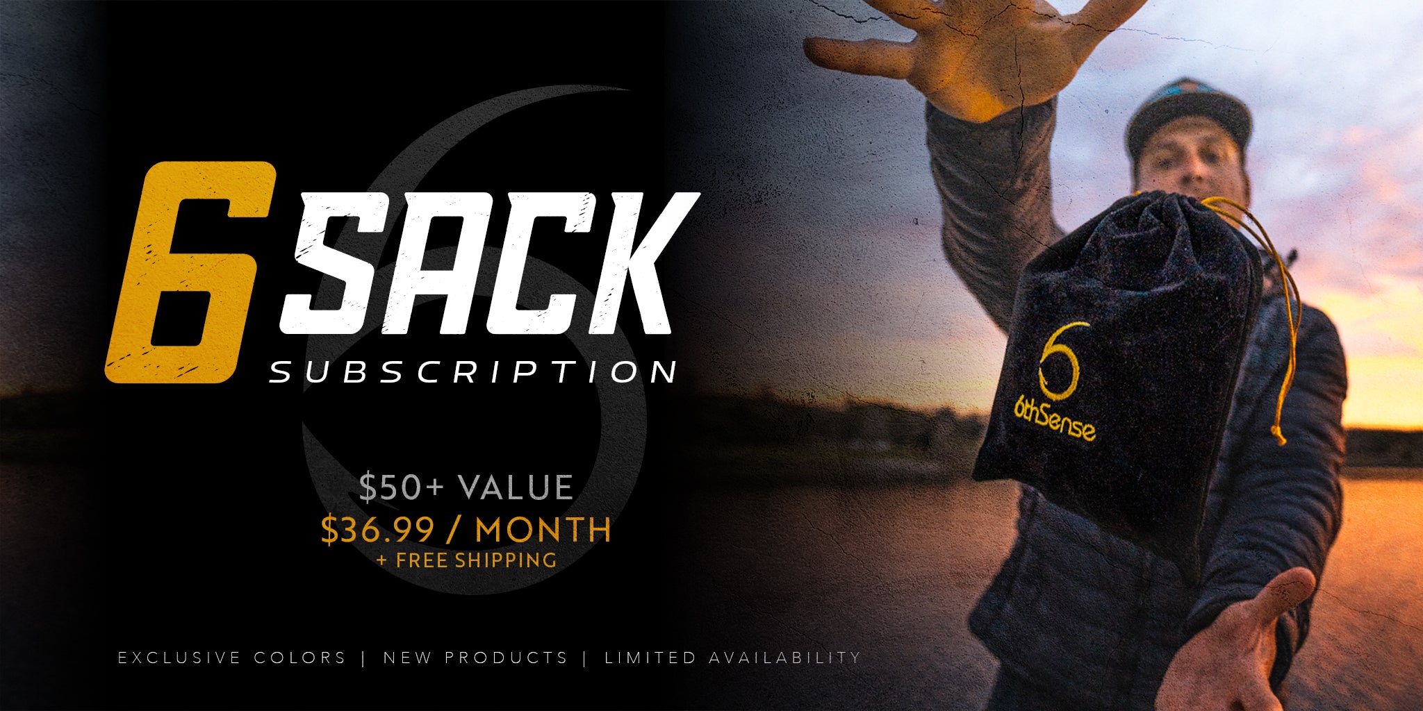 6 Sack Subscription | Monthly Box of Elite Gear 6th Sense Fishing 6 Sack Subscription | Monthly Box of Elite Gear 6th Sense Fishing
