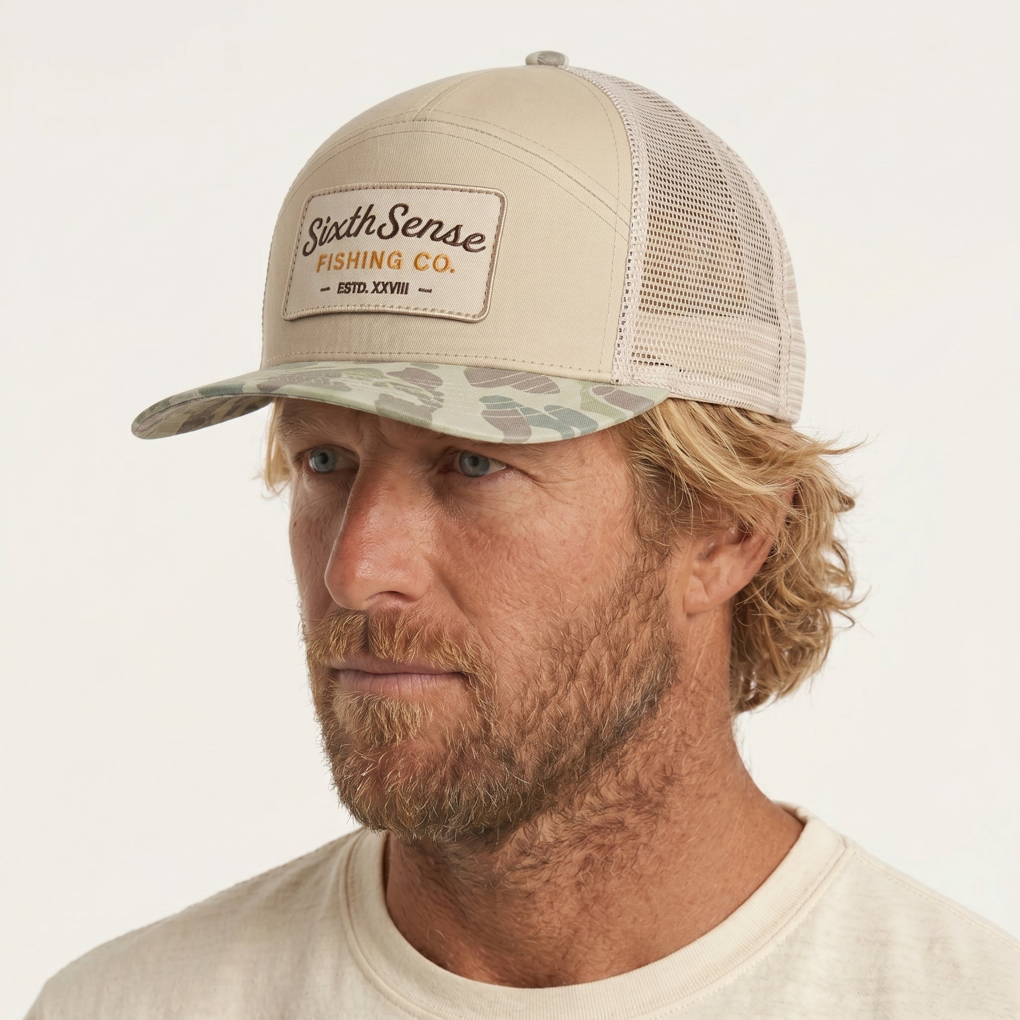 6th Sense Premium Snapbak Hats | The Seven™ - Scripted Stamp/Stone