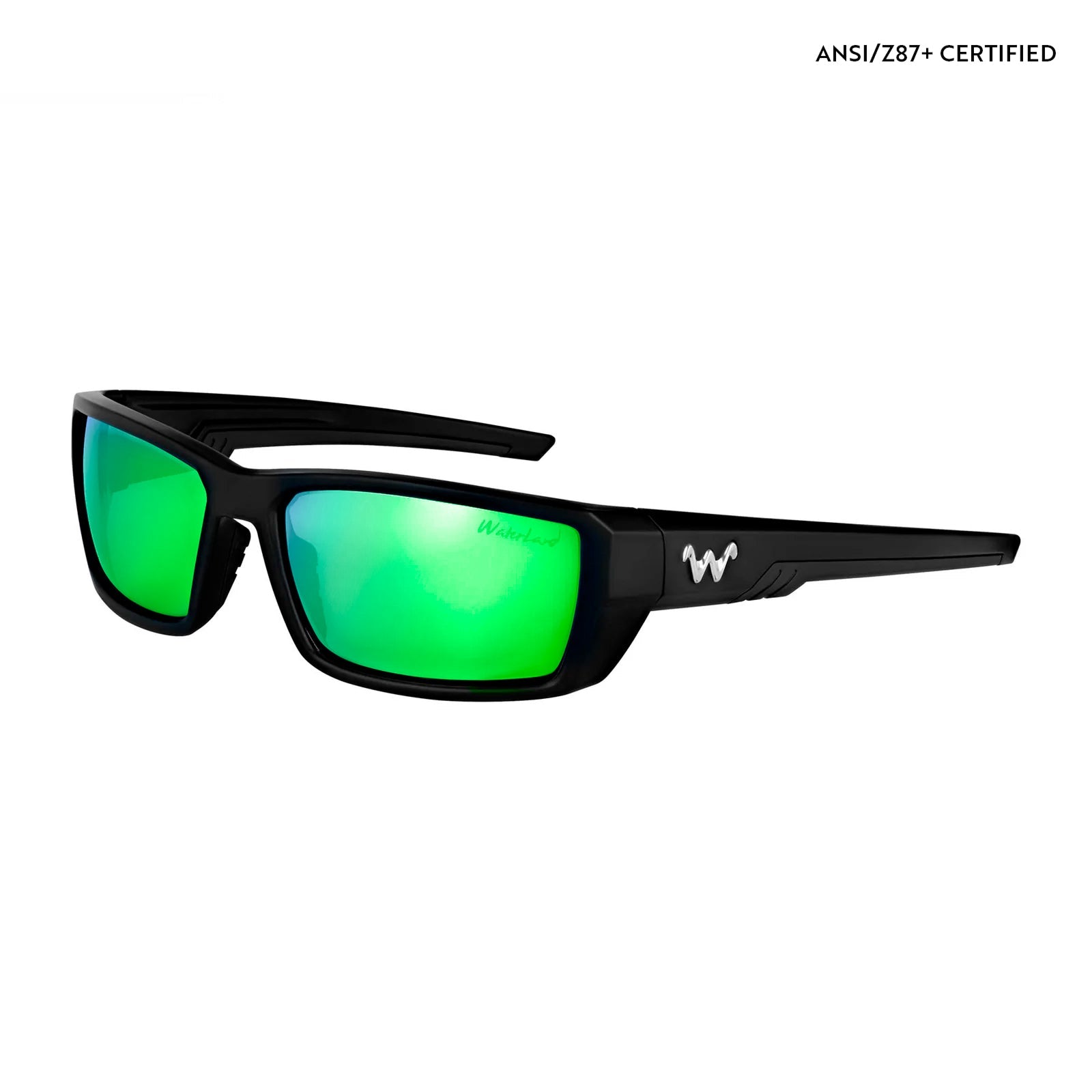 WaterLand Polarized Sunglasses - Ashor Series - Matte Black – 6th