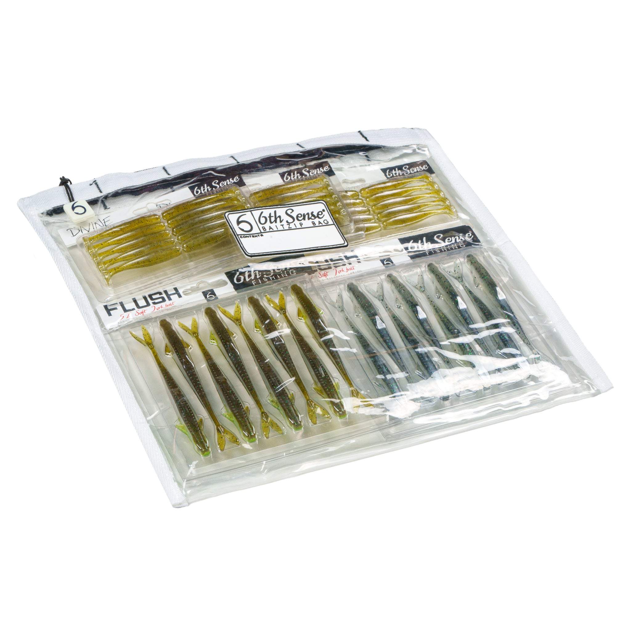 6th Sense BaitZip™ Pro Bags – Heavy-Duty Tackle Organizers – 6th