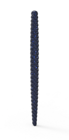 CLOUT - Black N Blue Flake - 6th Sense Fishing