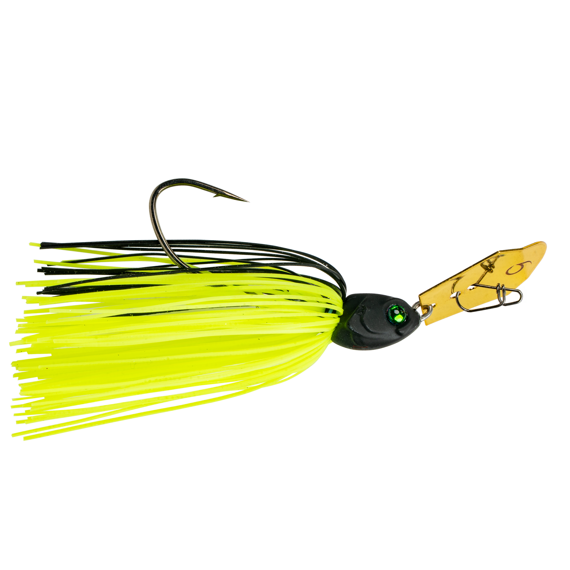 JigSaw Bladed Jig - Chartreuse Black Back – 6th Sense Fishing
