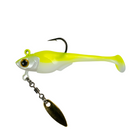 Pecos Underspin Jighead - Willow Version - Chartreuse Minnow - 6th Sense Fishing