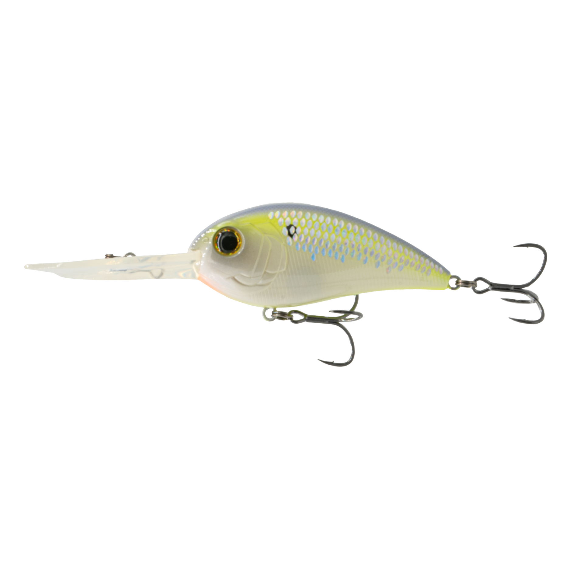 Leurre De Pêche Musky – Jerkbait En Bois 6 Pouces – Crankbait Vert – Occasion