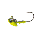 Crappie Jig Heads - Black Neon - 6th Sense Fishing