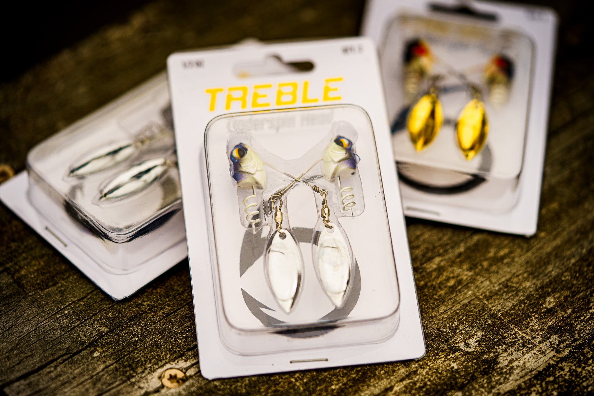 Line-Thru Treble Underspin - Baby Shad