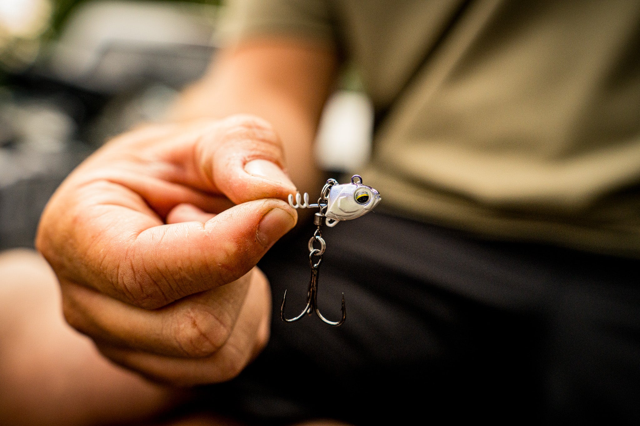 Treble Harness Head - Baby Shad Terminal Tackle | 6th Sen – 6th