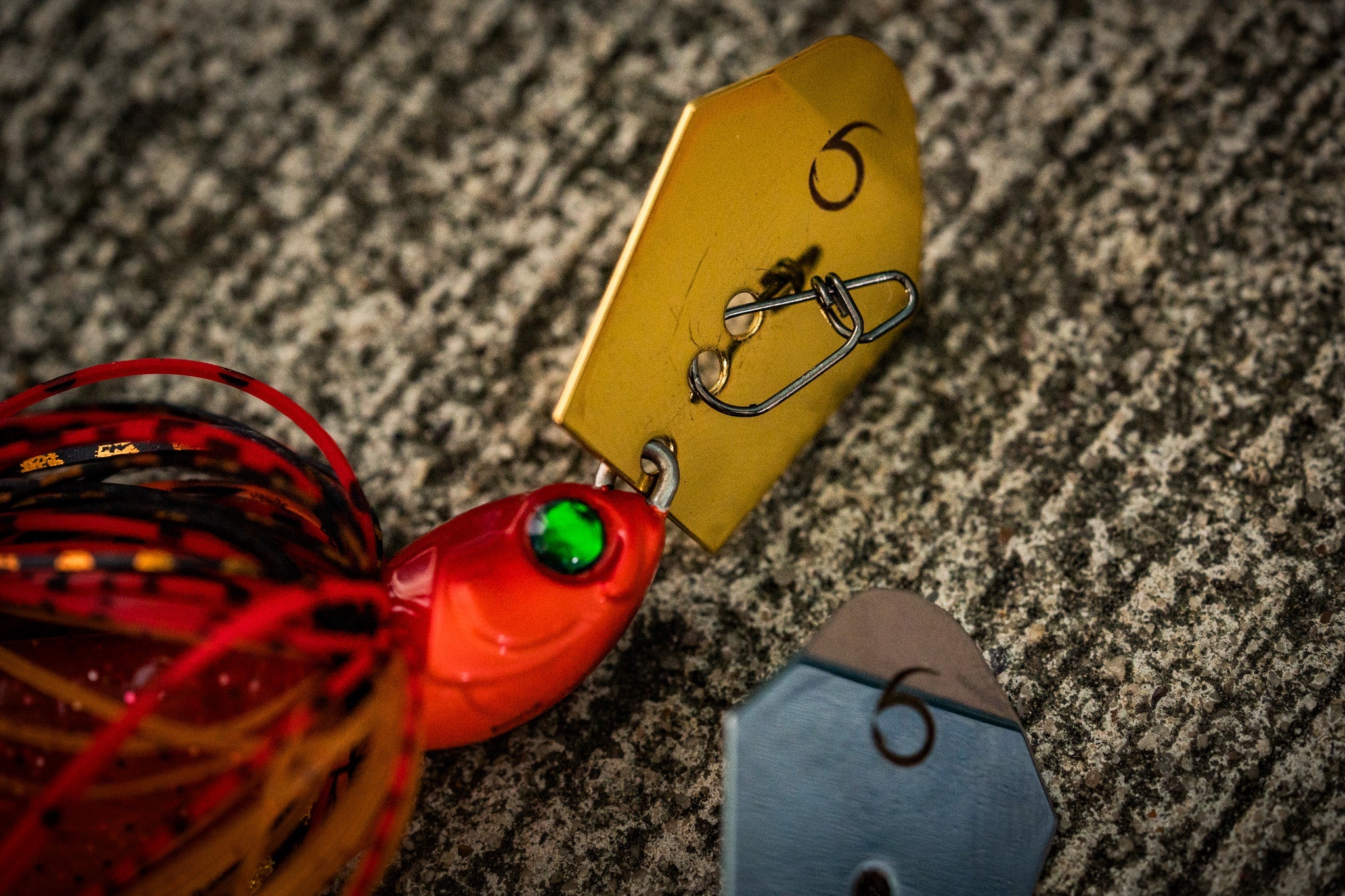 JigSaw Bladed Jig - Rambo Red – 6th Sense Fishing