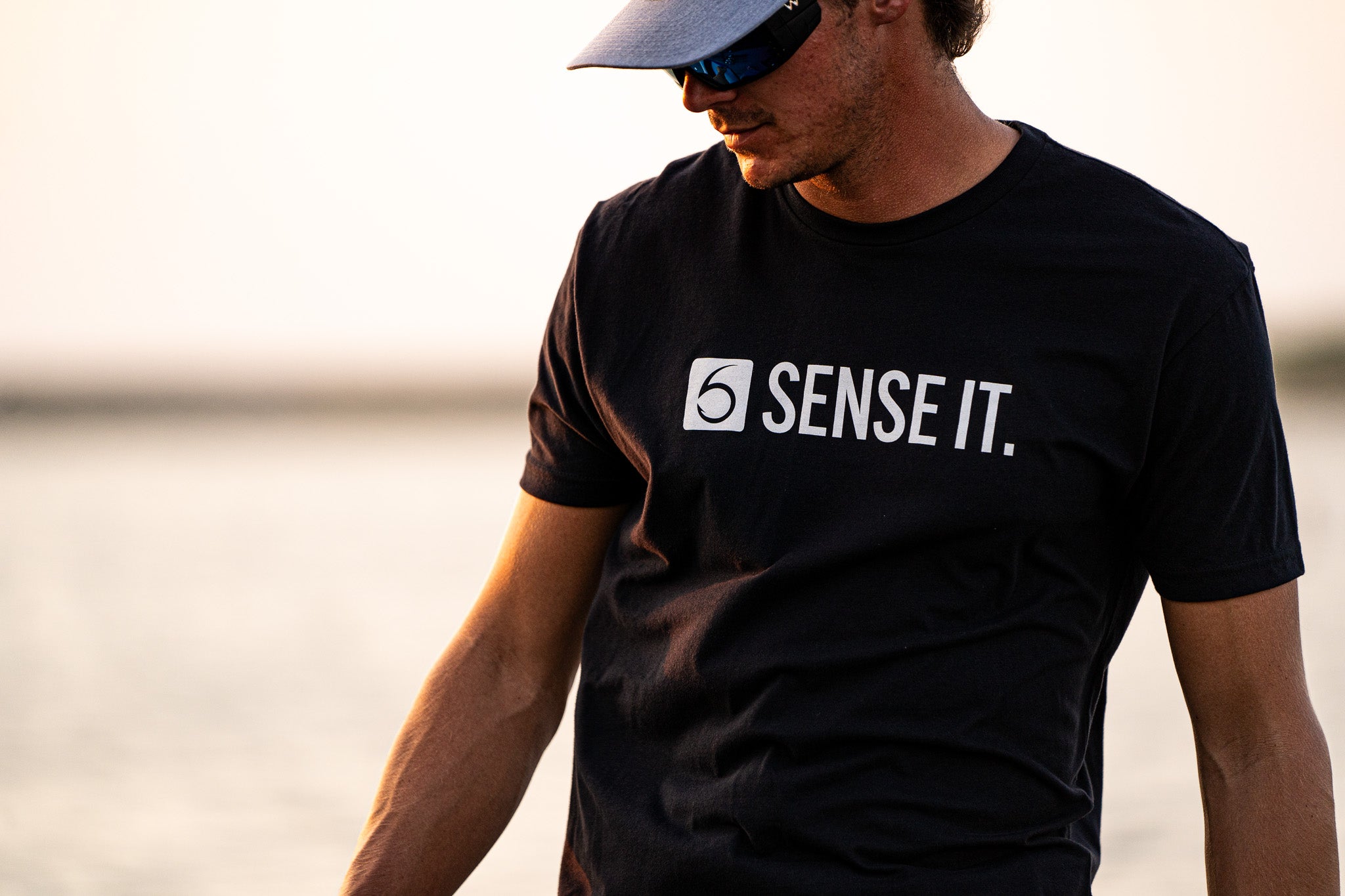 6th Sense Fishing - Premium Tees - Sense It. MD / Black