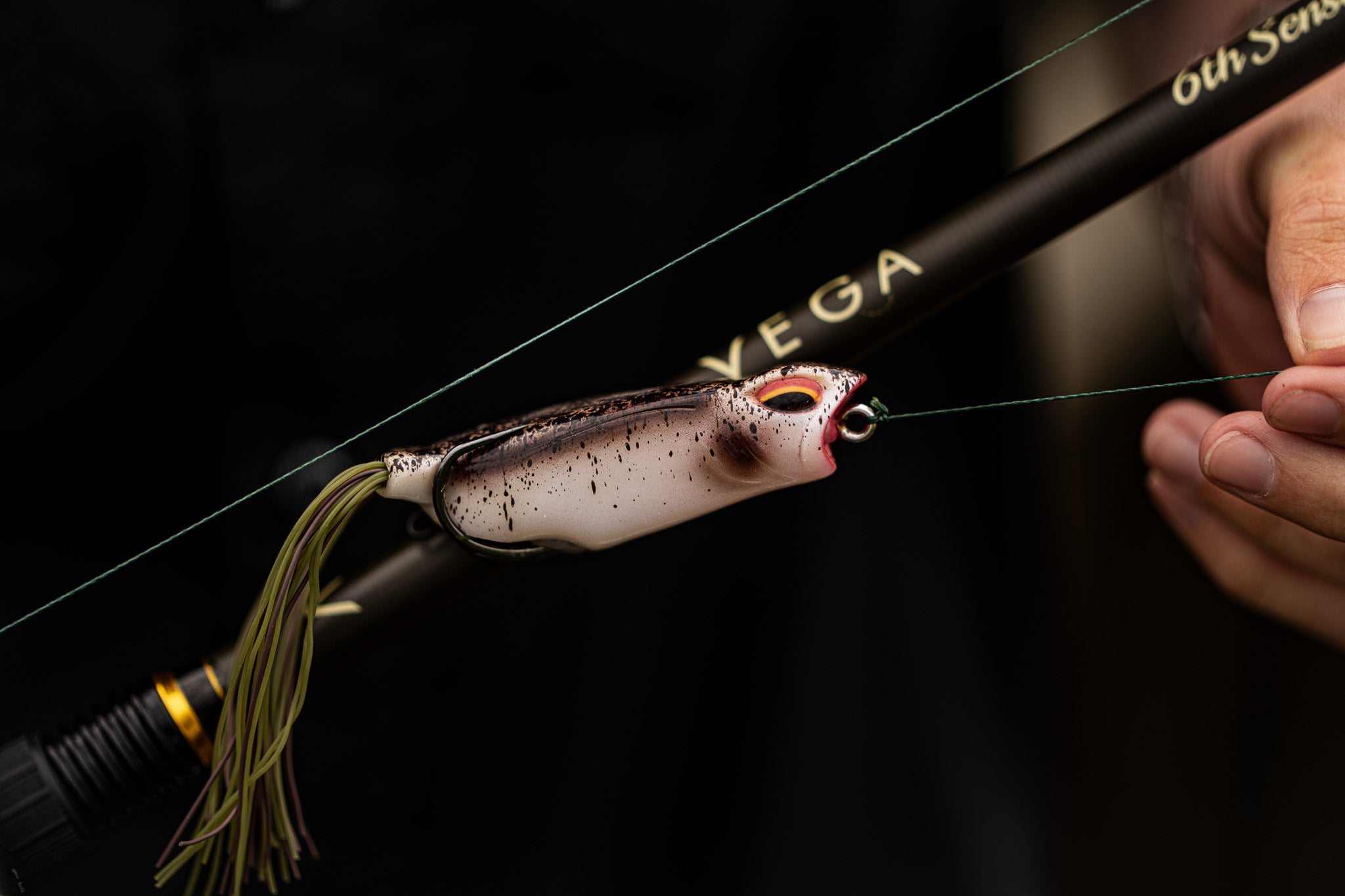Vega Frog - Mossback Topwater Lure | 6th Sense Fishing