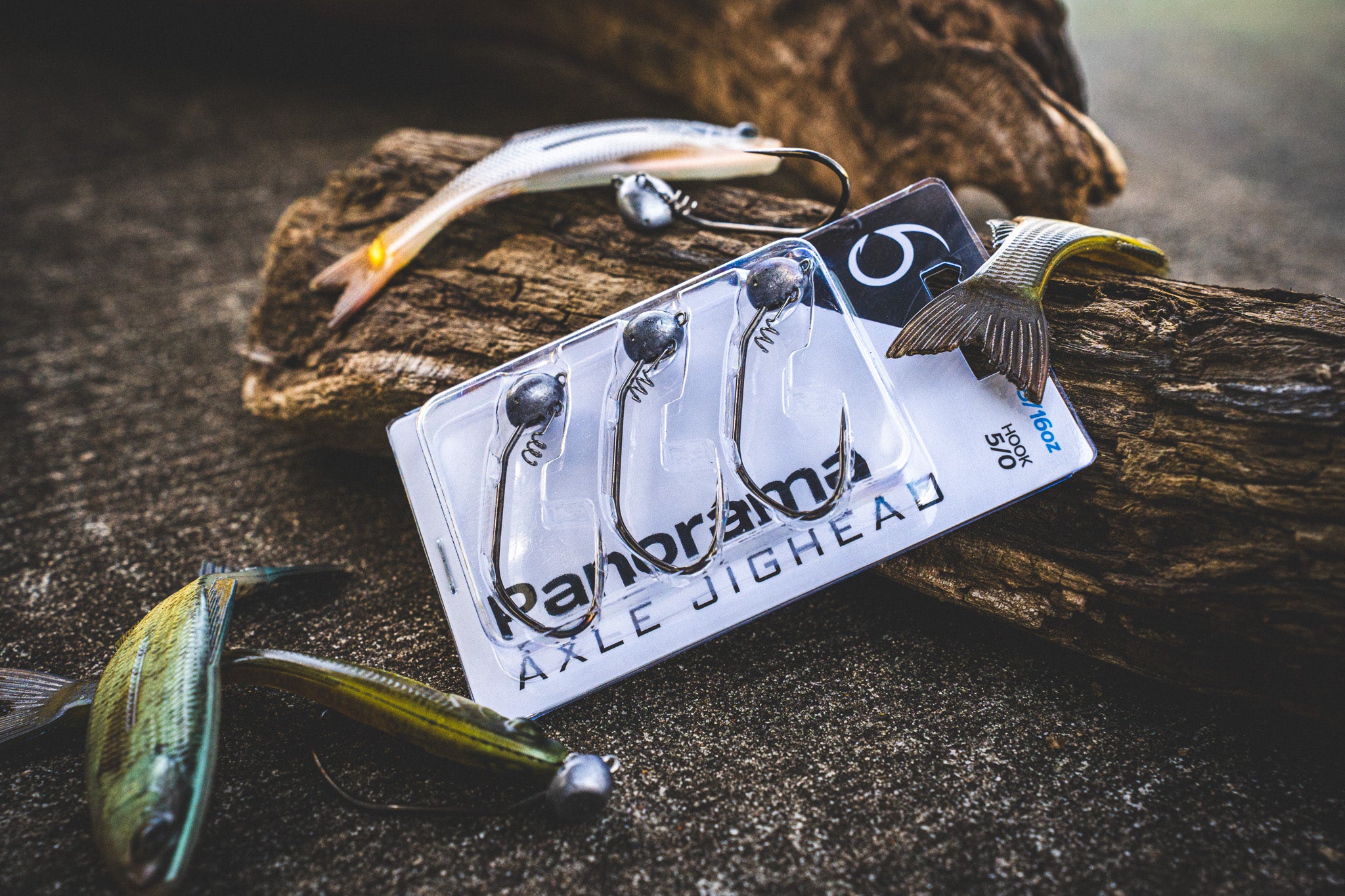 Panorama Axle Jighead - Raw – 6th Sense Fishing