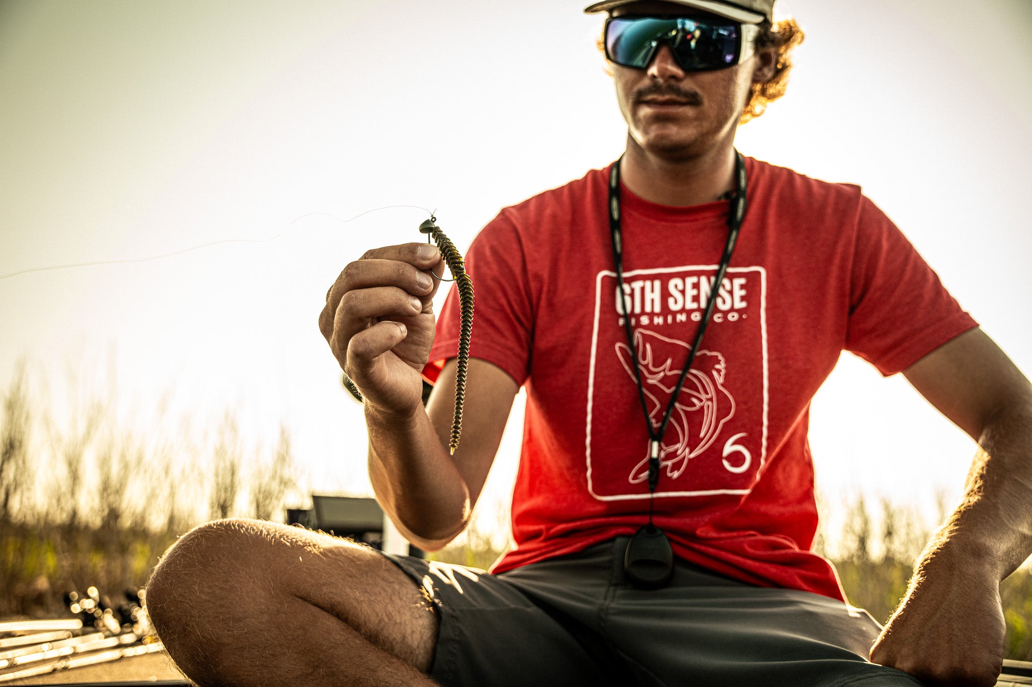 Bamboosa 5.3 - Green Pumpkin Juice Fishing Lure | 6th Sen – 6th