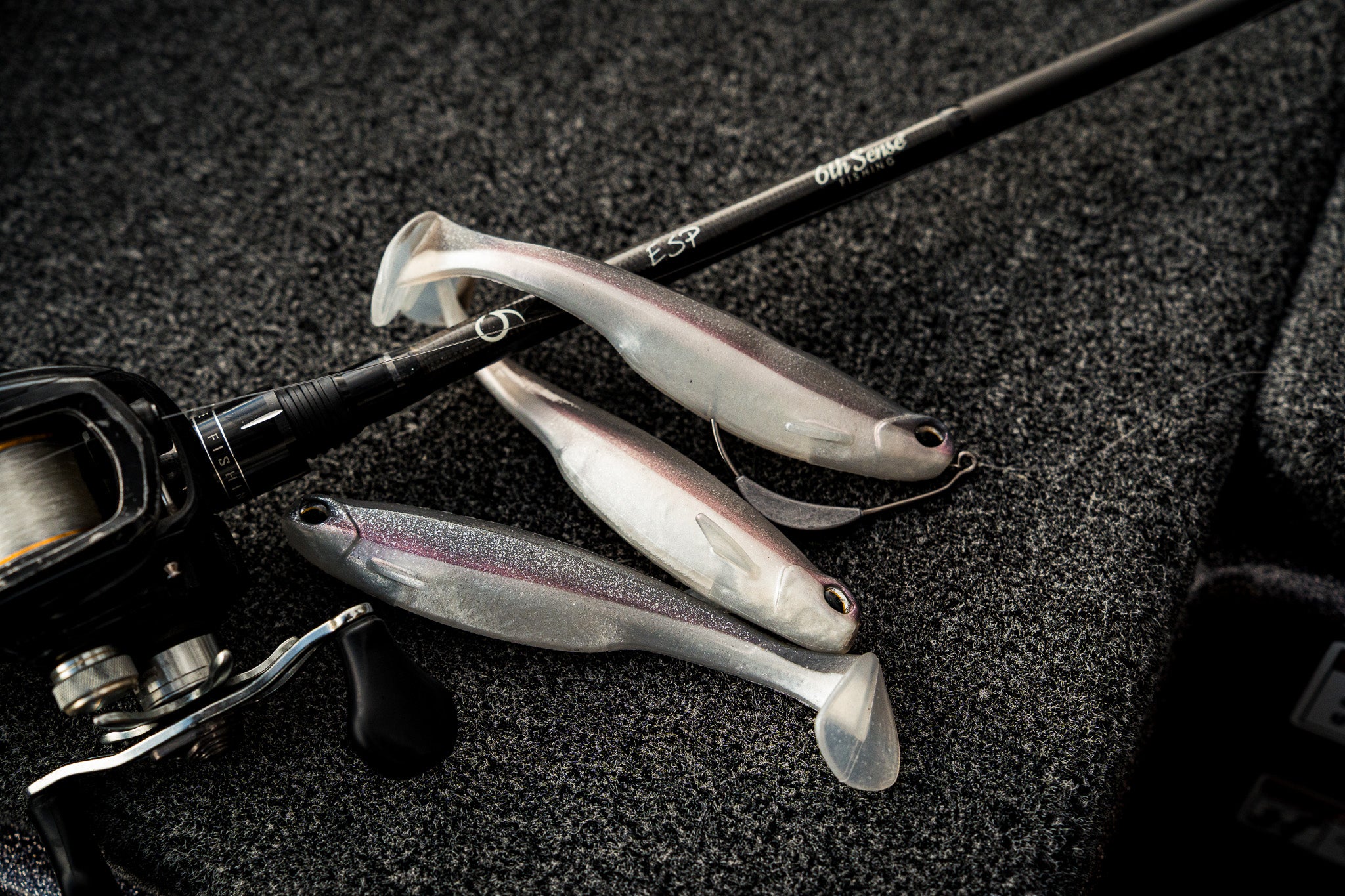 Whale Swimbait 6.0 - Smoke 6