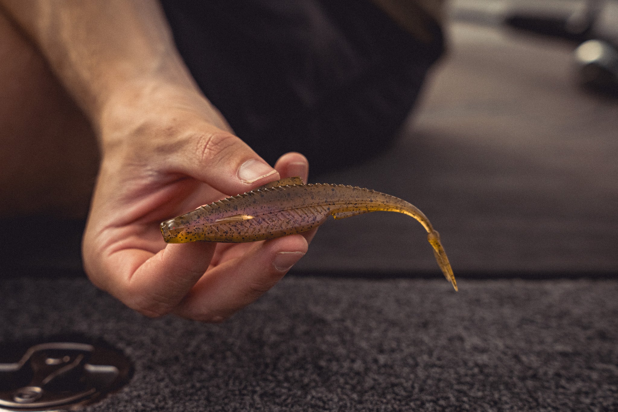 Flush 5.2 - Green Pumpkin Pro Fishing Lure | 6th Sense Fi – 6th