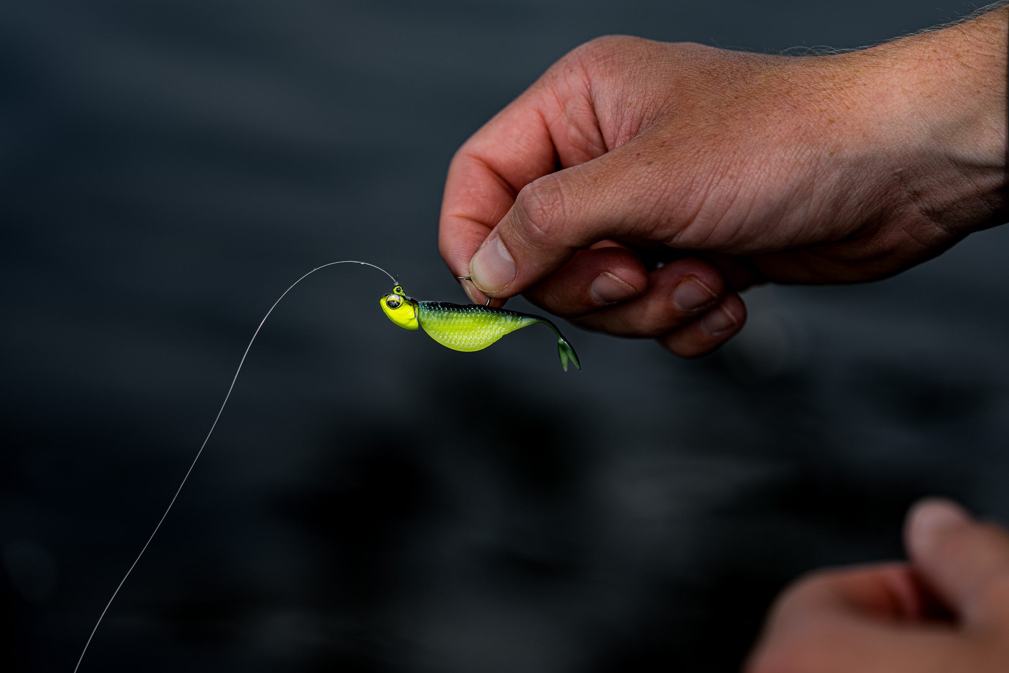 Crappie Jig Heads - Black Neon