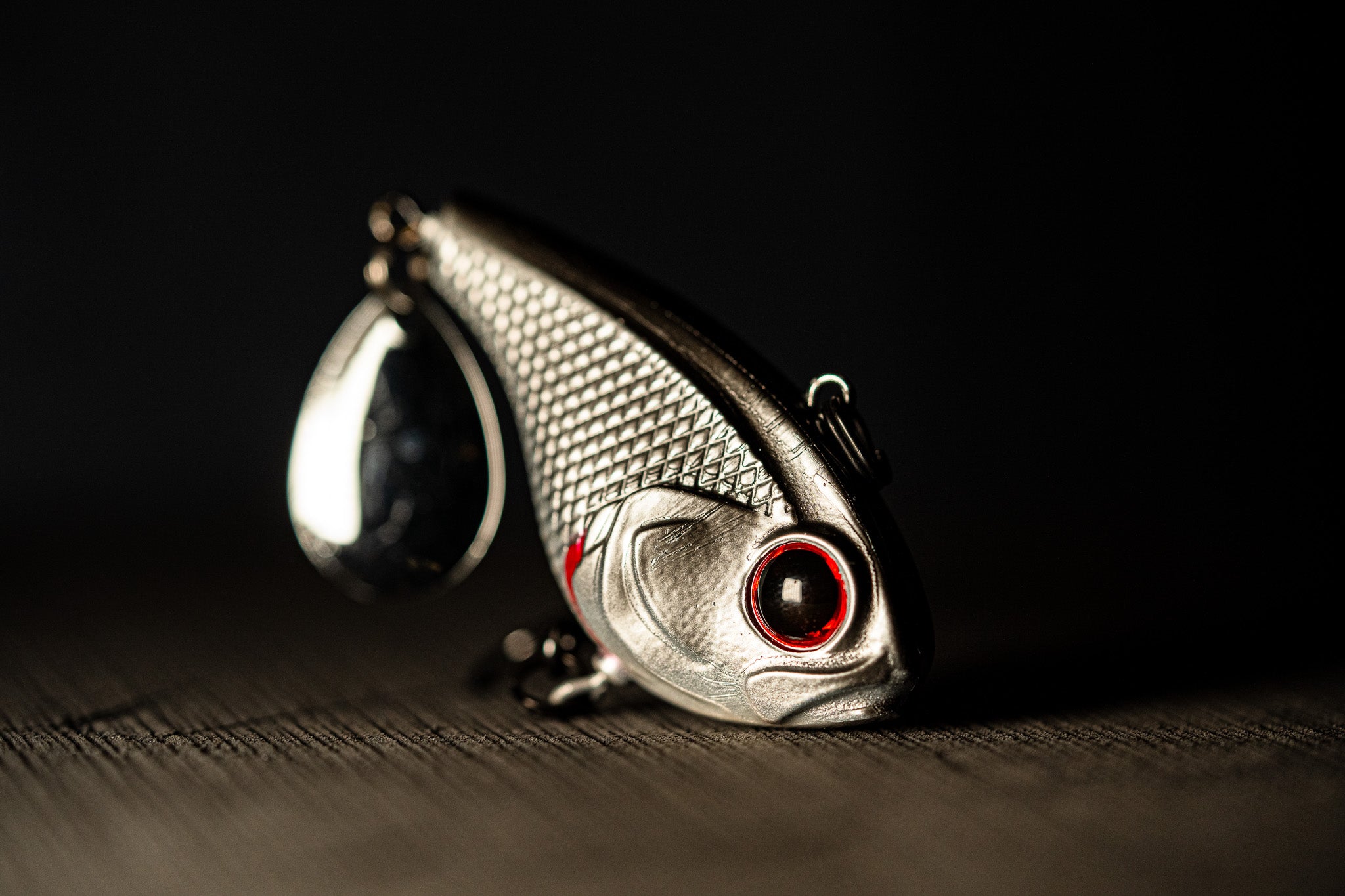 Gyro Tail Spinner - Smoke 6 Fishing Lure | 6th Sense Fishing