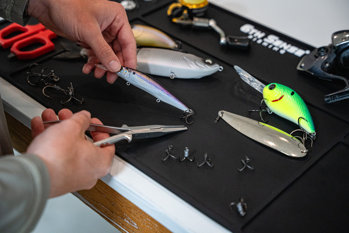 Rig Mat Rigging The Rigging Mat – 6th Sense Fishing
