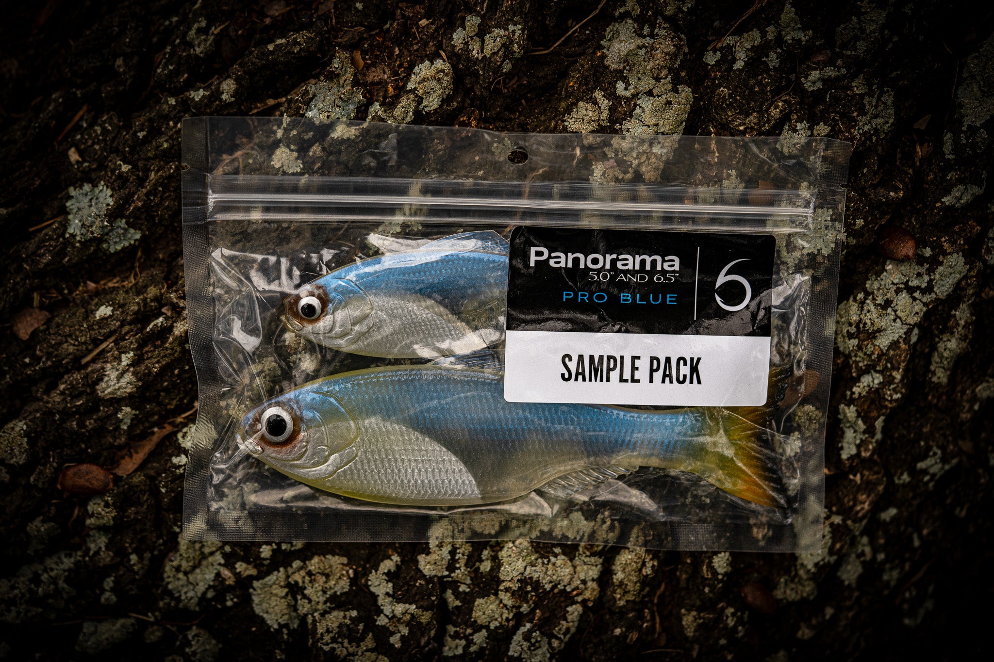 6th Sense Fishing - Soft Plastics - Panorama - Pro Blue - 2-pack