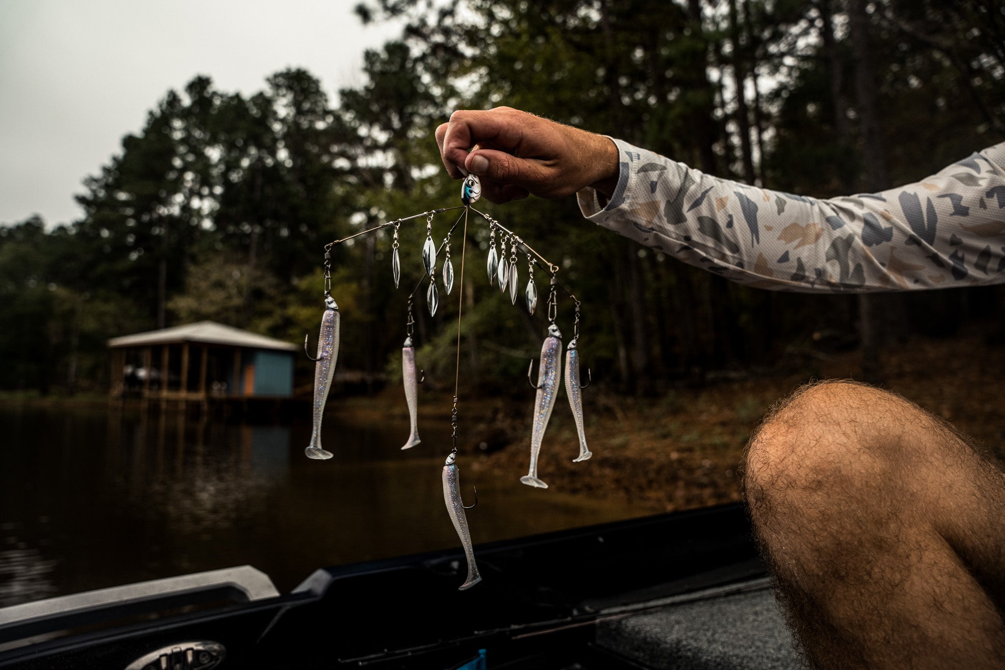 Divine Umbrella Rig 8 Blade - 4K Shad