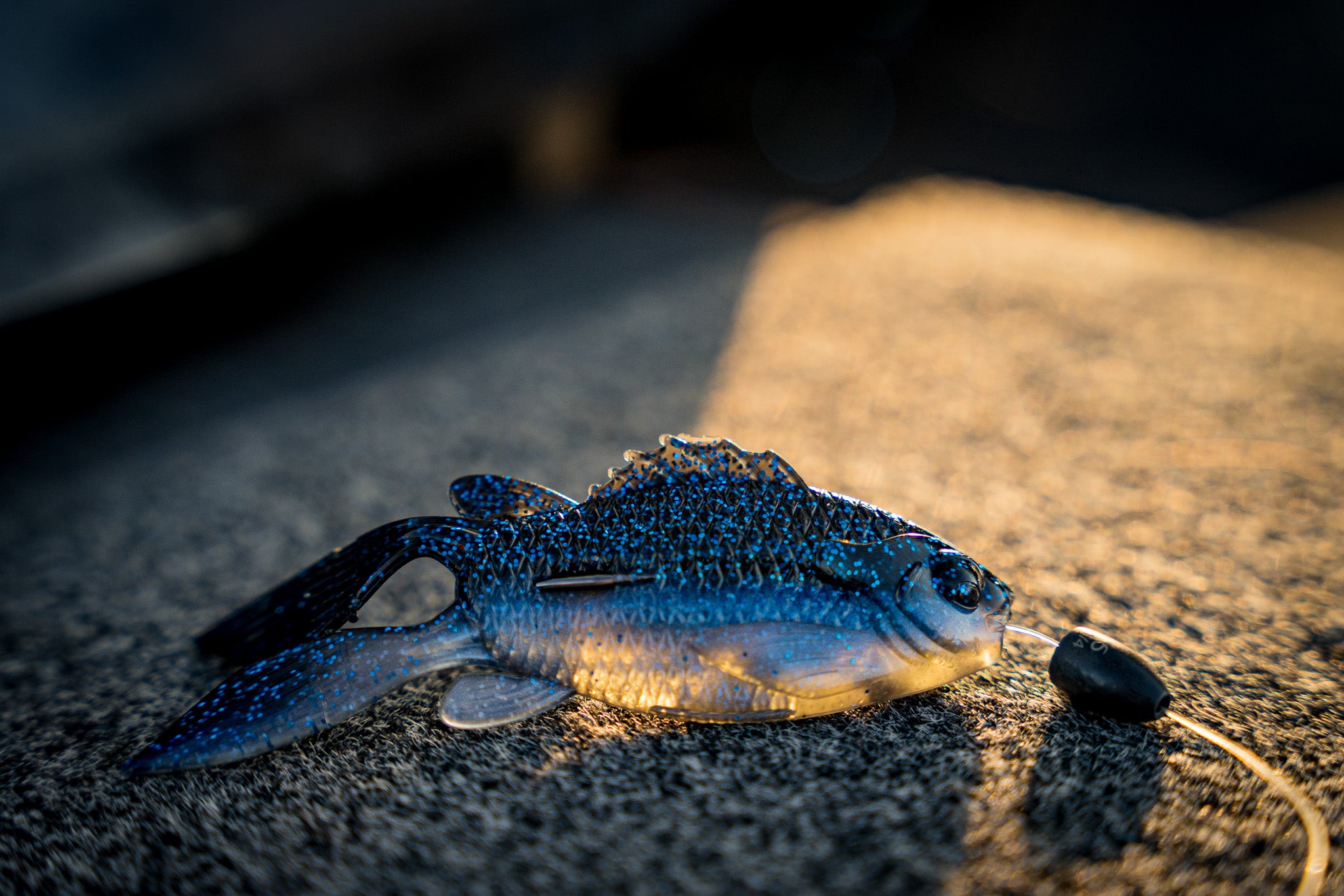 FlipGill - Black N Blue Pro Fishing Lure | 6th Sense Fishing