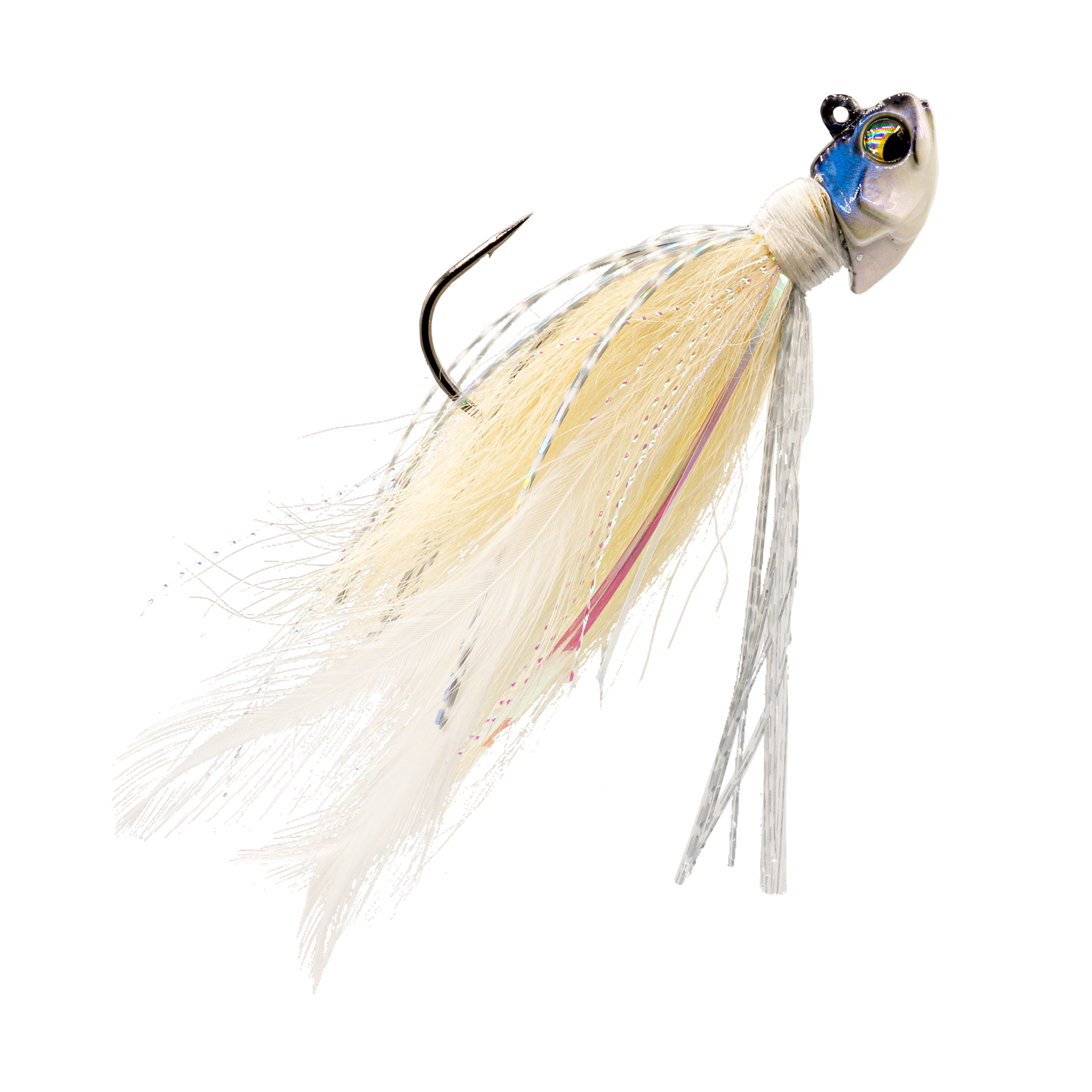 Flock Hair Jig - Gizzard Shad
