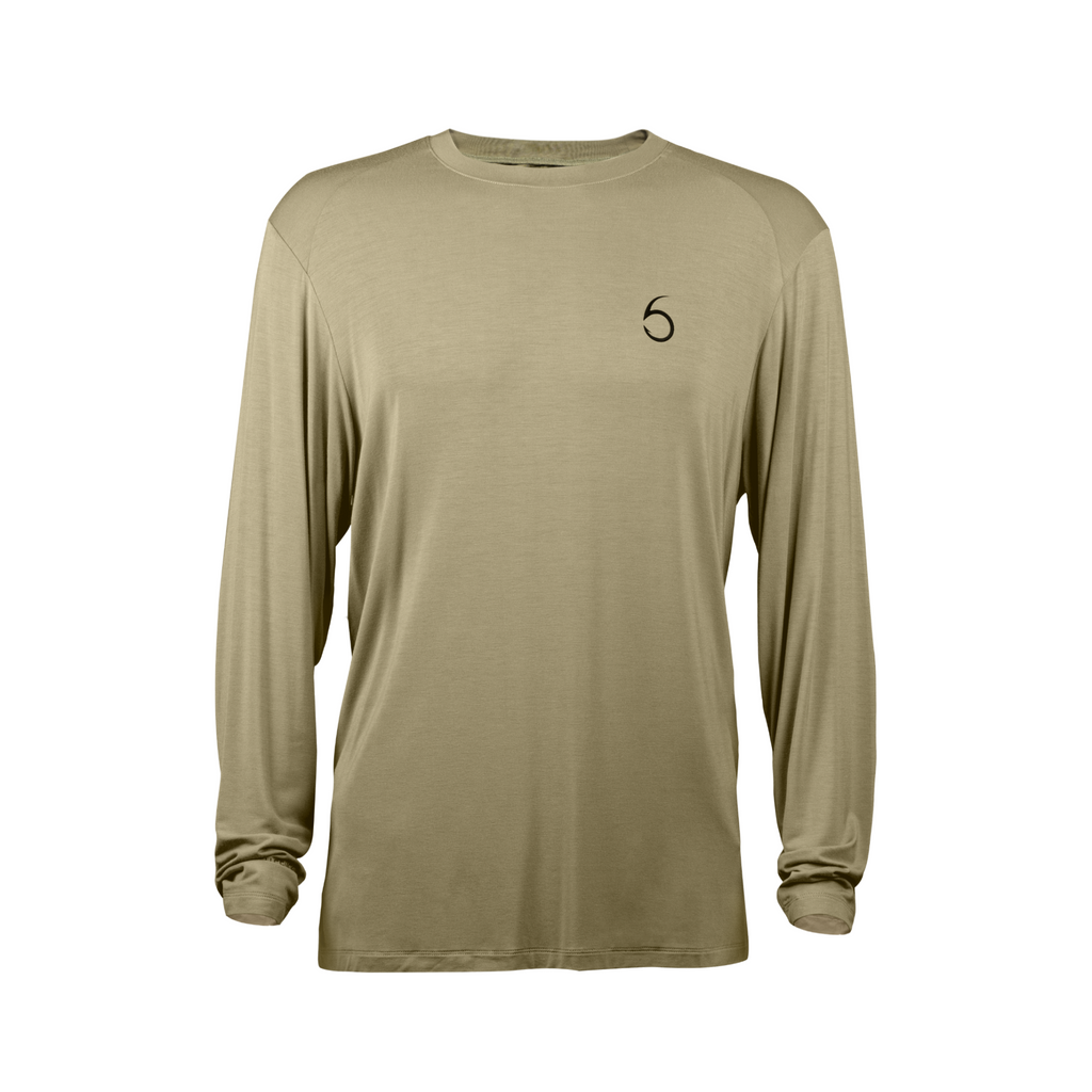 6th Sense Bogata Long Sleeve Shirt Khaki XL