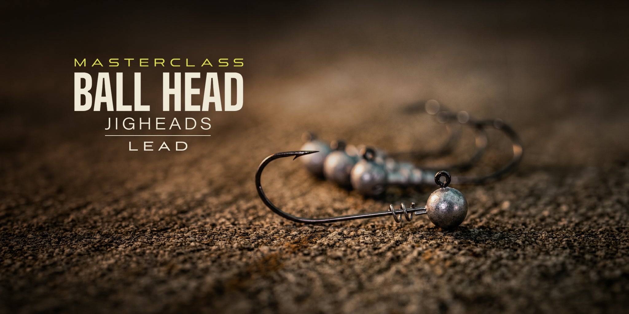 6th Sense Fishing - Masterclass Tungsten Ball Jig Head - Raw