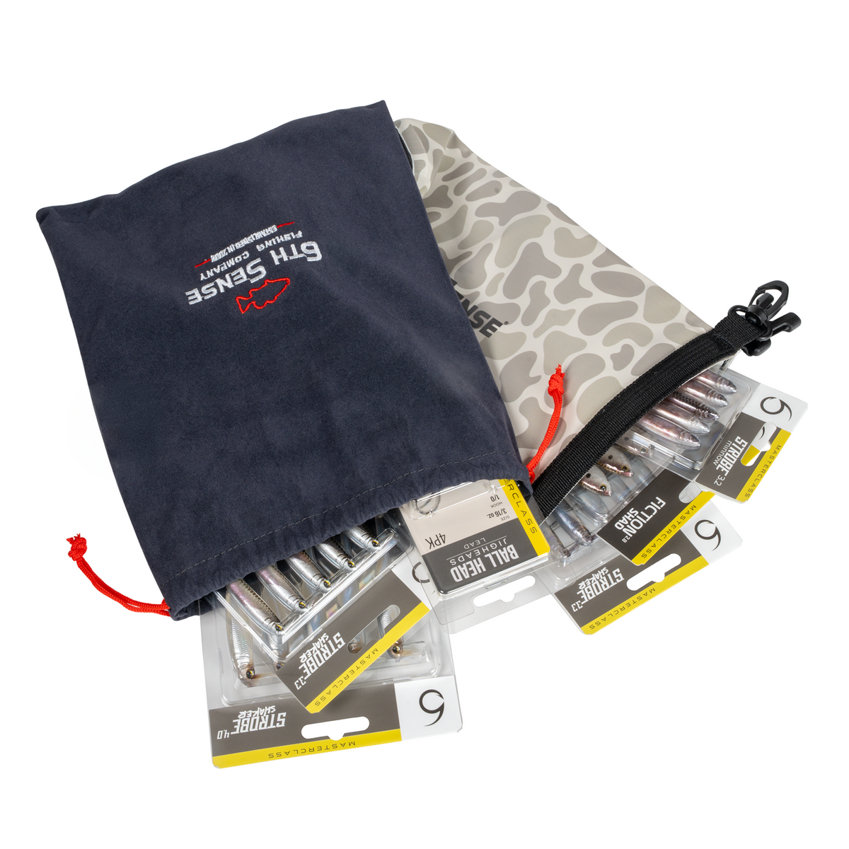 buy fisher accessory bundle Soft Plastic Sampler Fishing ABU GARCIA AMBASSADEUR 550 track clips to connect Color:Silver/Black Roosterfish